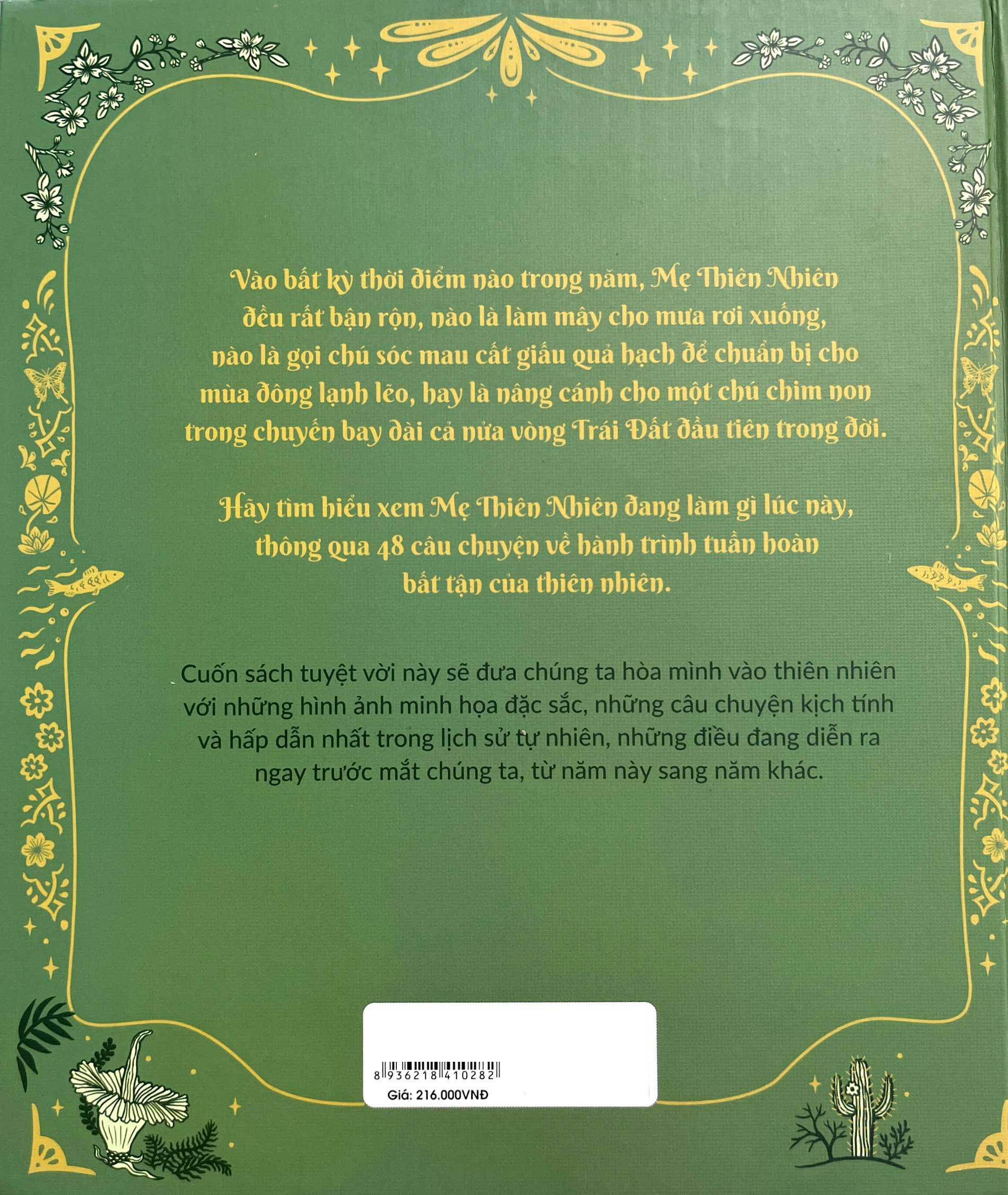 vòng quanh thế giới cùng mẹ thiên nhiên - bìa cứng