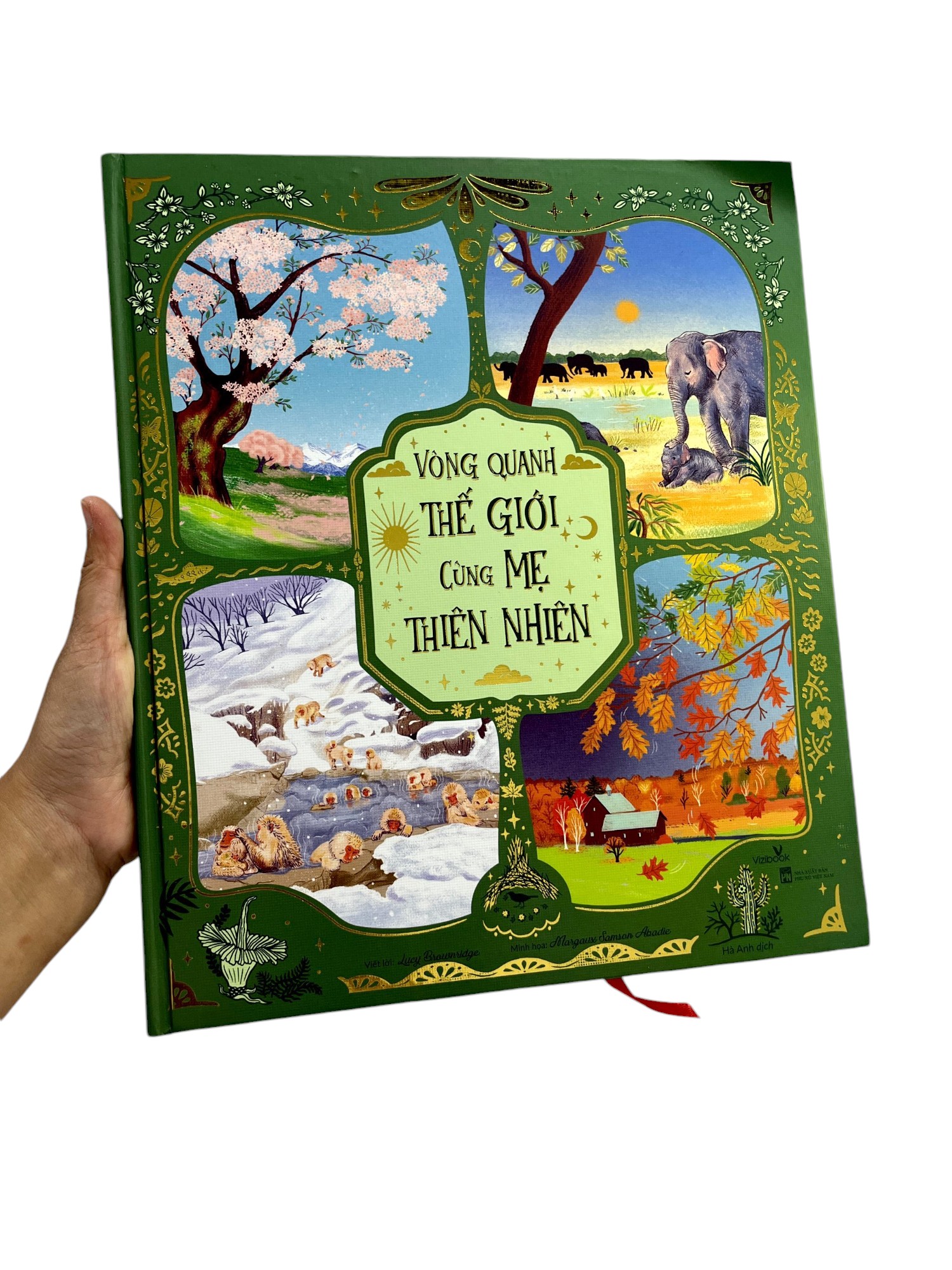 vòng quanh thế giới cùng mẹ thiên nhiên - bìa cứng