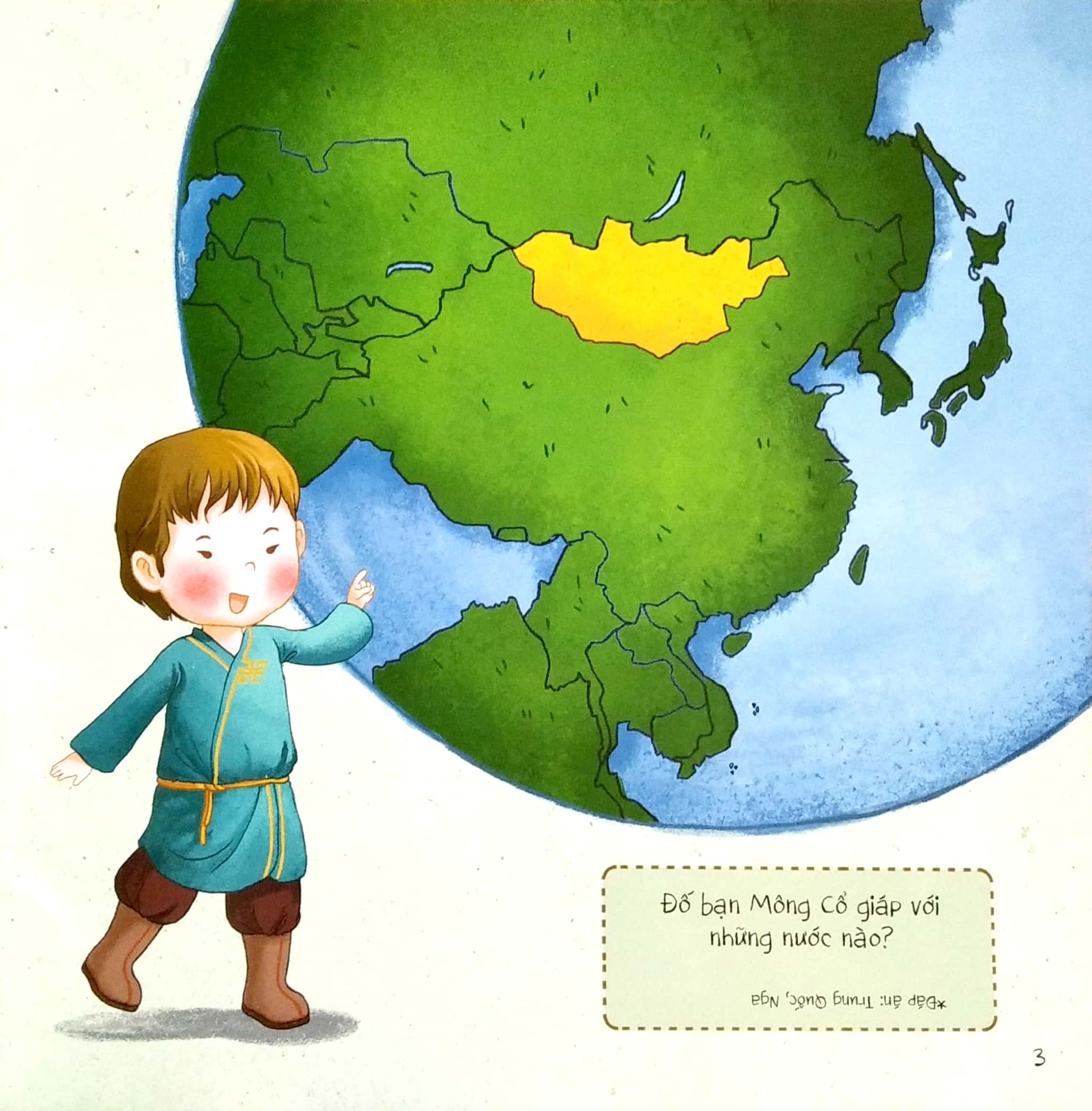 vòng quanh thế giới - mông cổ (tái bản 2019)