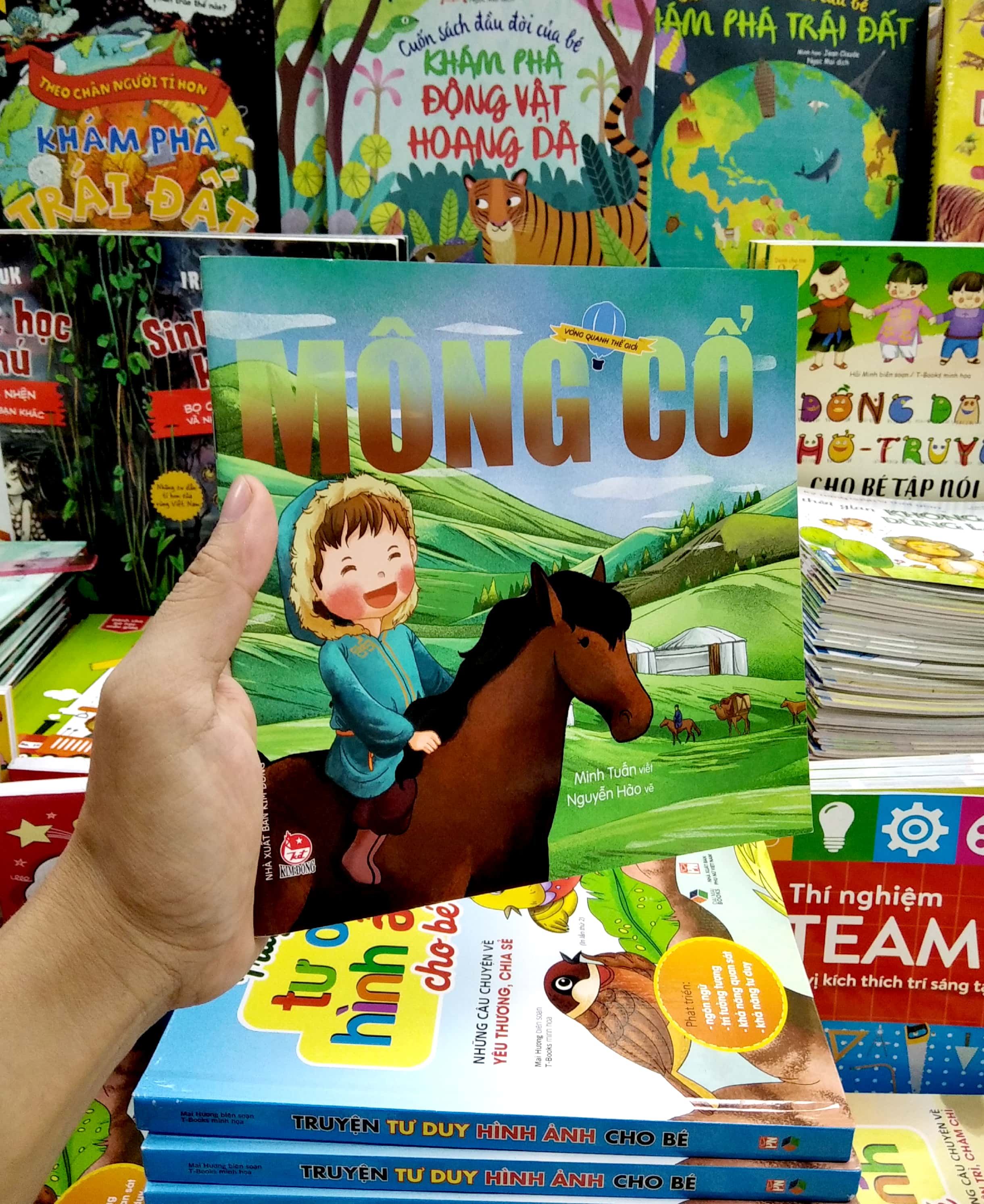 vòng quanh thế giới - mông cổ (tái bản 2019)