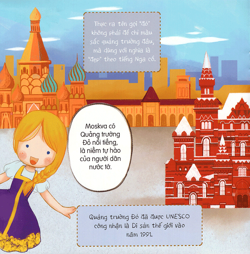 vòng quanh thế giới - nga (tái bản 2019)