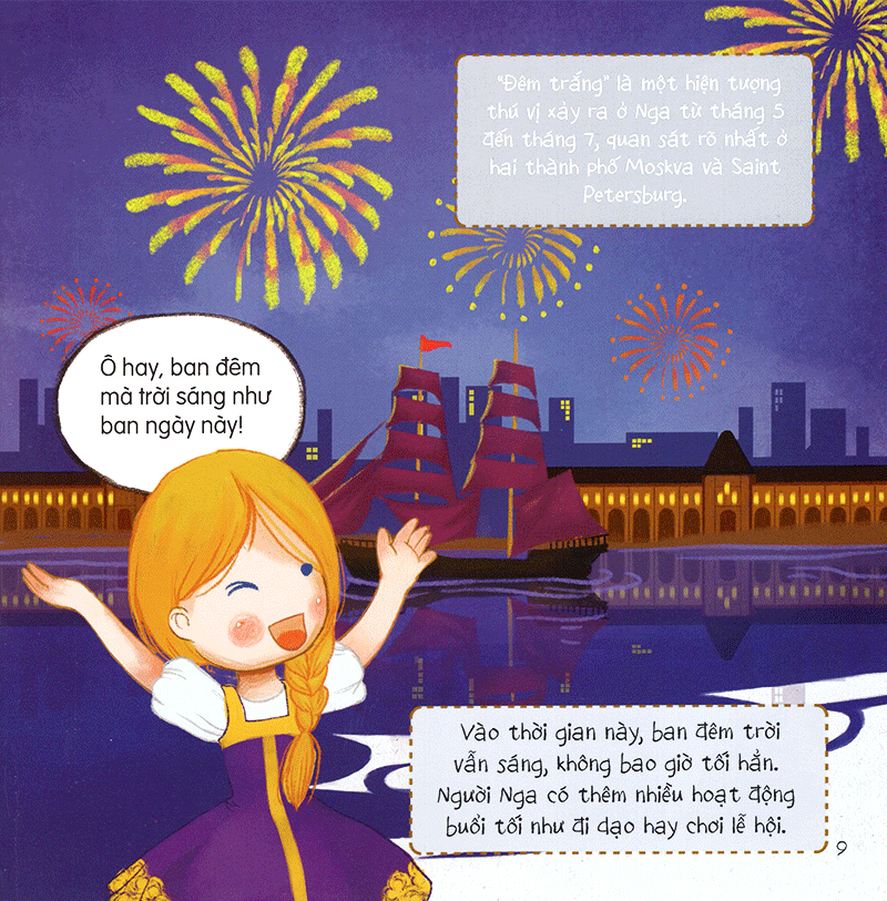 vòng quanh thế giới - nga (tái bản 2019)