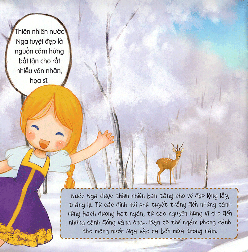 vòng quanh thế giới - nga (tái bản 2019)