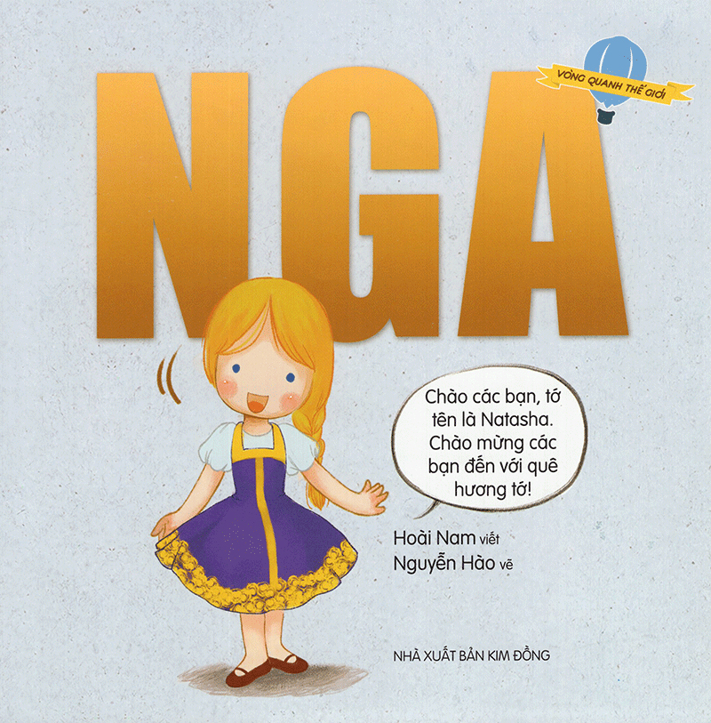 vòng quanh thế giới - nga (tái bản 2019)