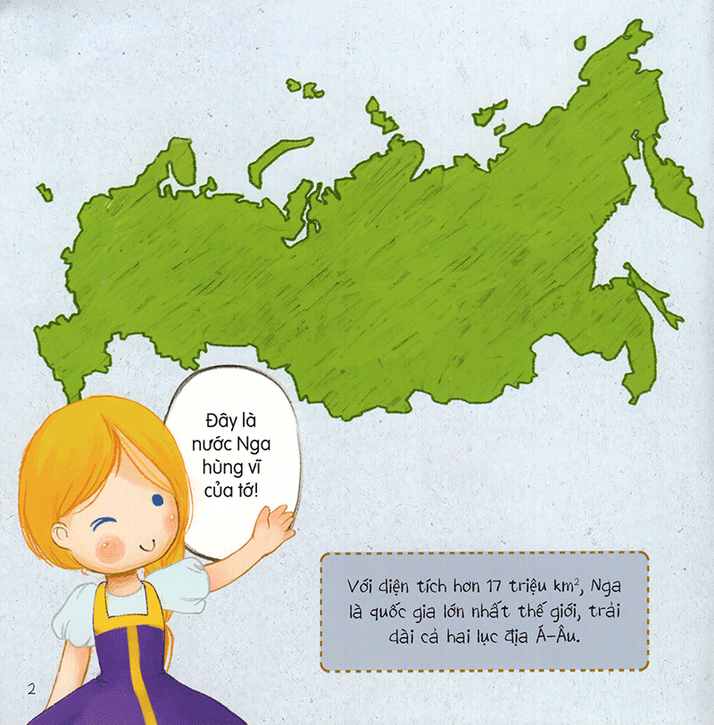 vòng quanh thế giới - nga (tái bản 2019)