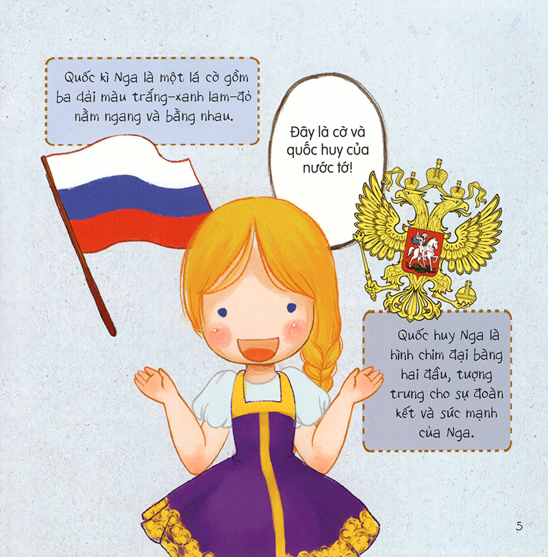 vòng quanh thế giới - nga (tái bản 2019)