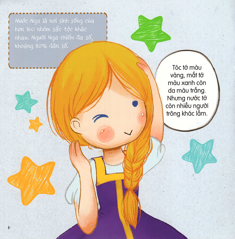 vòng quanh thế giới - nga (tái bản 2019)