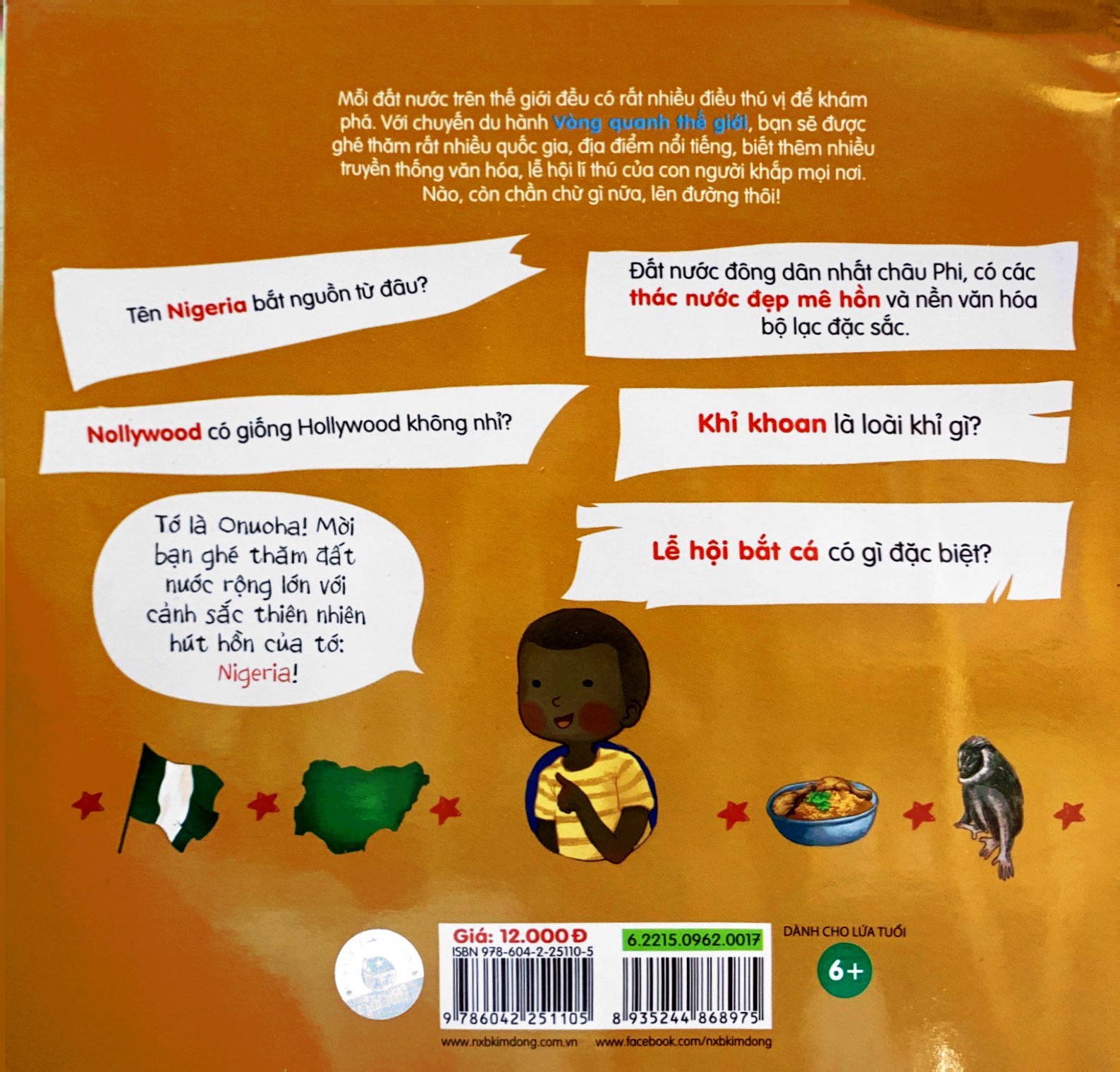 vòng quanh thế giới - nigeria (tái bản 2022)