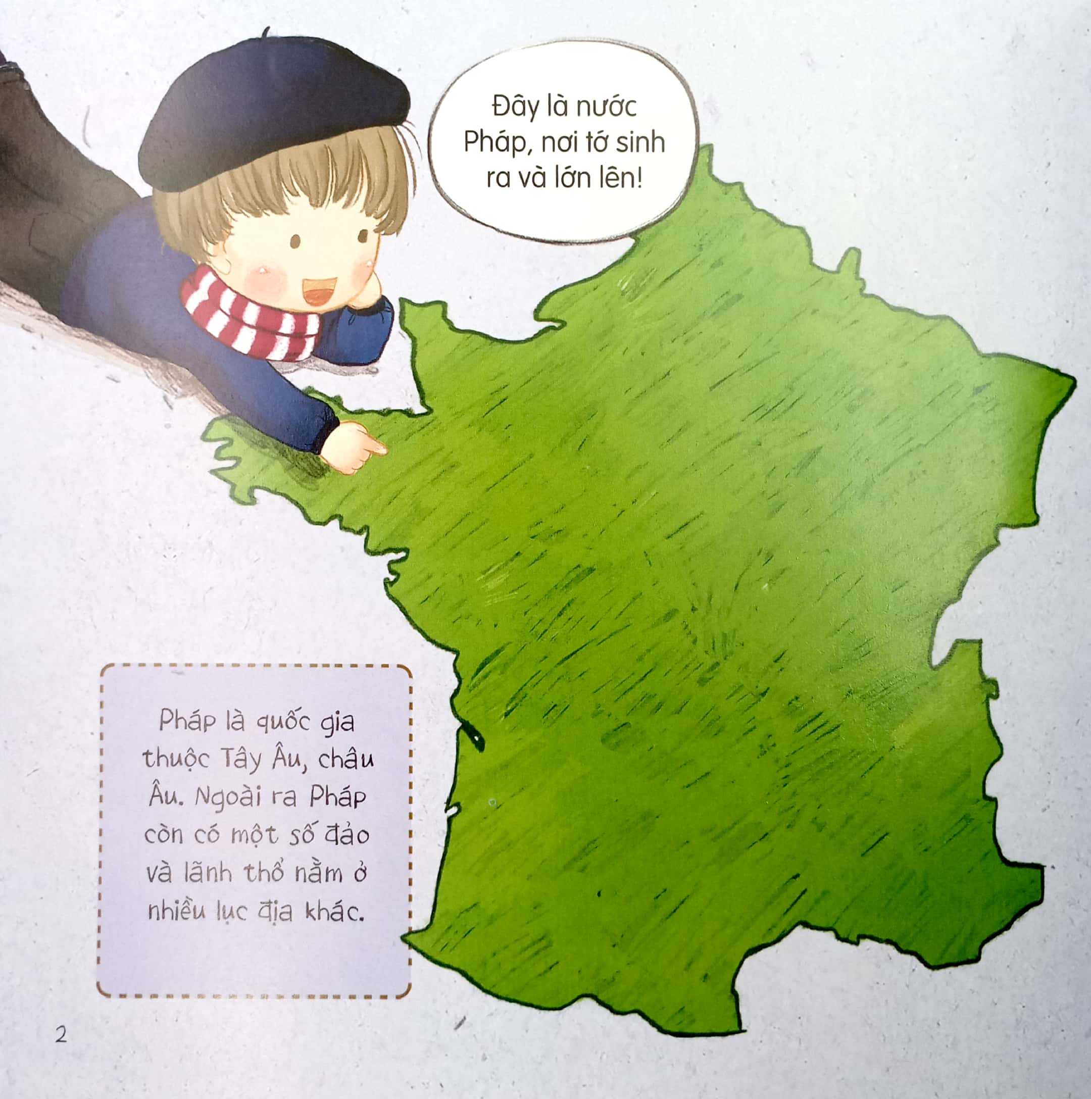 vòng quanh thế giới - pháp (tái bản 2019)