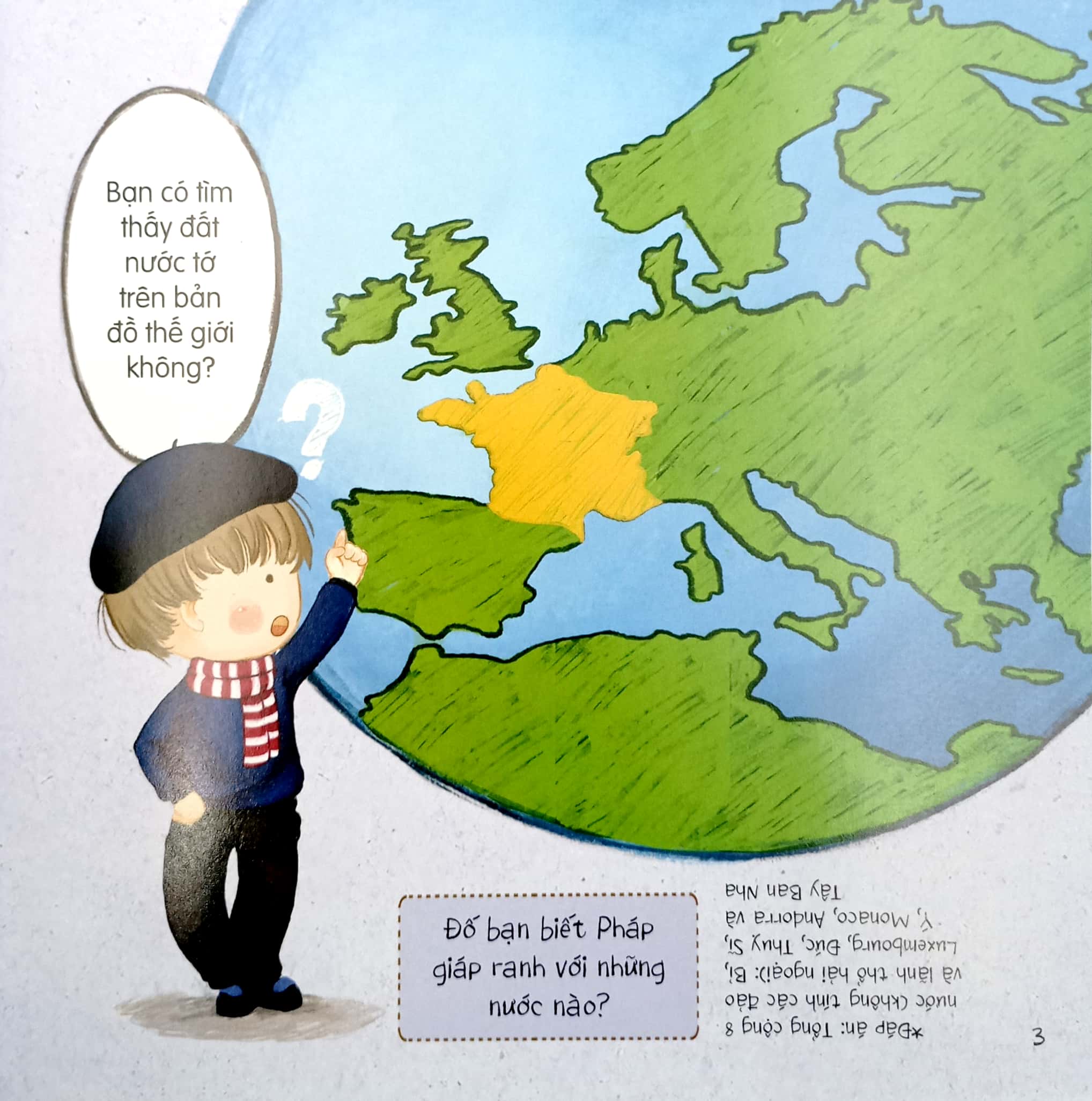 vòng quanh thế giới - pháp (tái bản 2019)