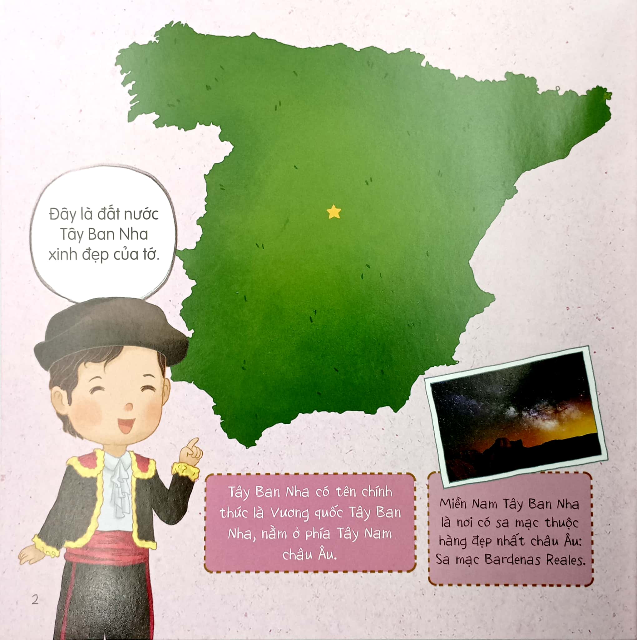 vòng quanh thế giới - tây ban nha (tái bản 2019)