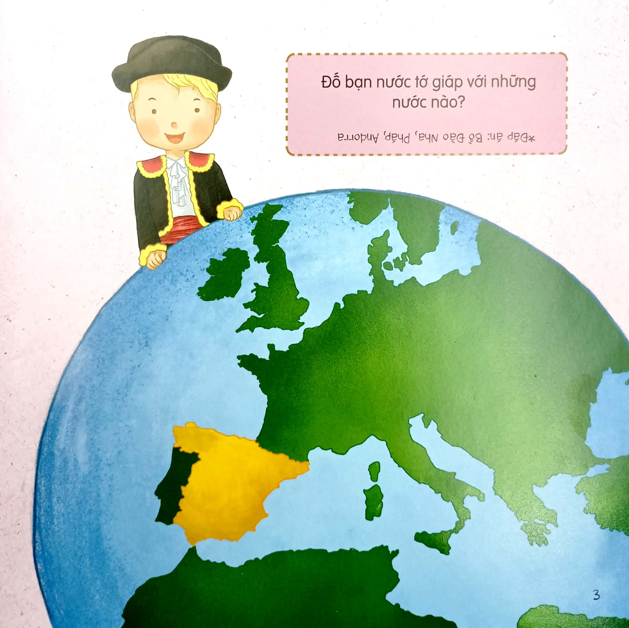 vòng quanh thế giới - tây ban nha (tái bản 2019)