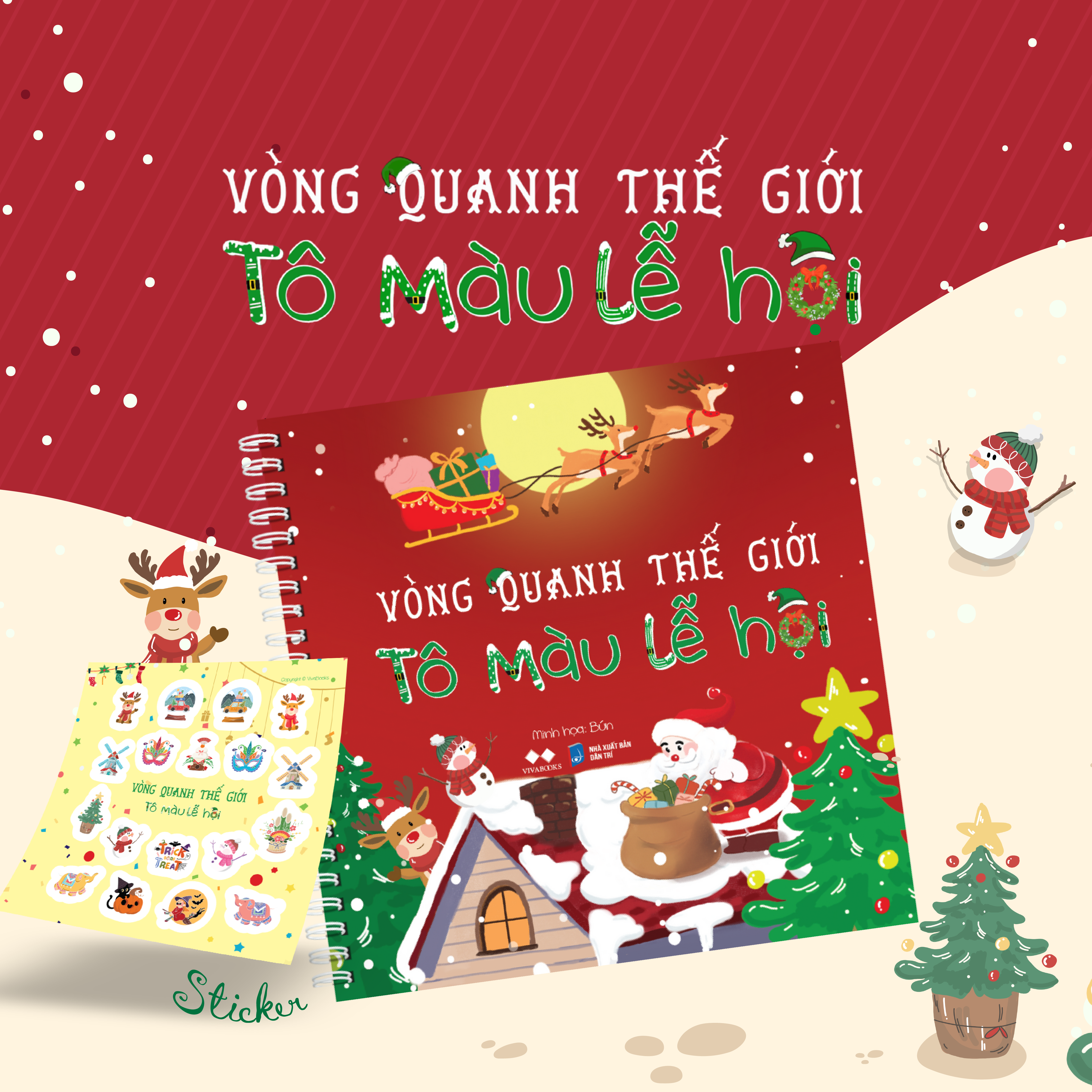 Vòng Quanh Thế Giới - Tô Màu Lễ Hội