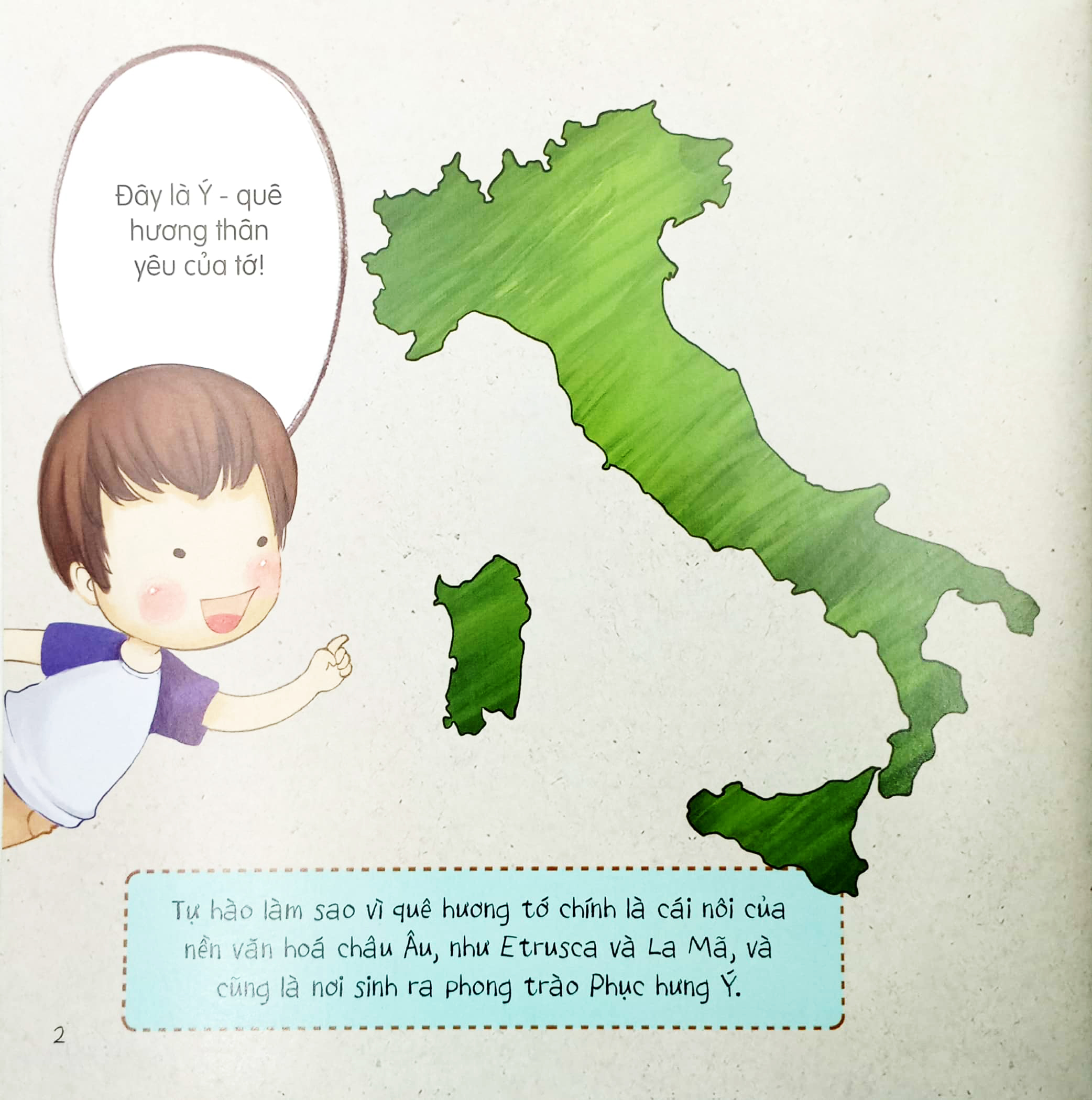 vòng quanh thế giới - ý (tái bản 2019)