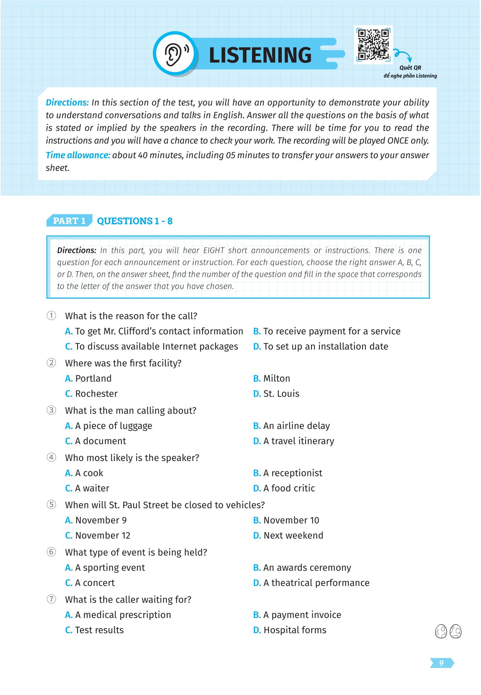 vstep - chinh phục đề thi vstep bậc năng lực từ b1 đến c1