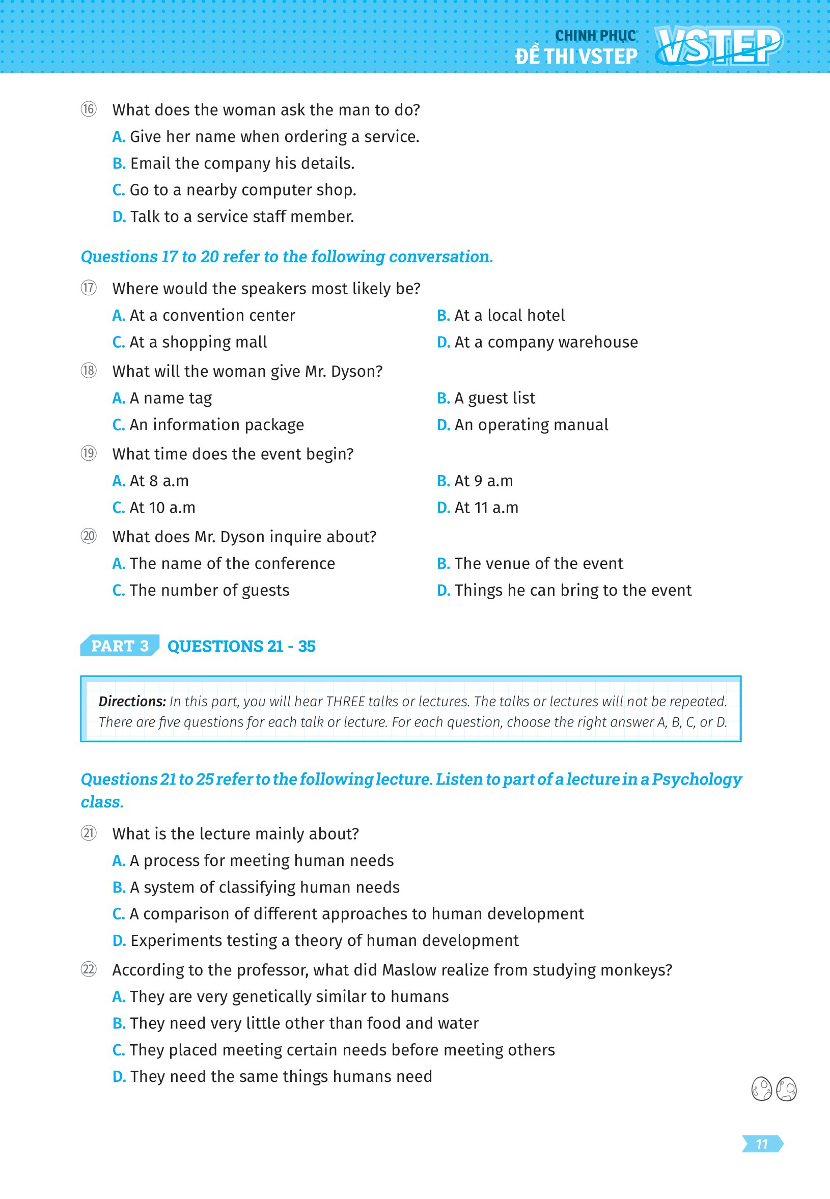 vstep - chinh phục đề thi vstep bậc năng lực từ b1 đến c1