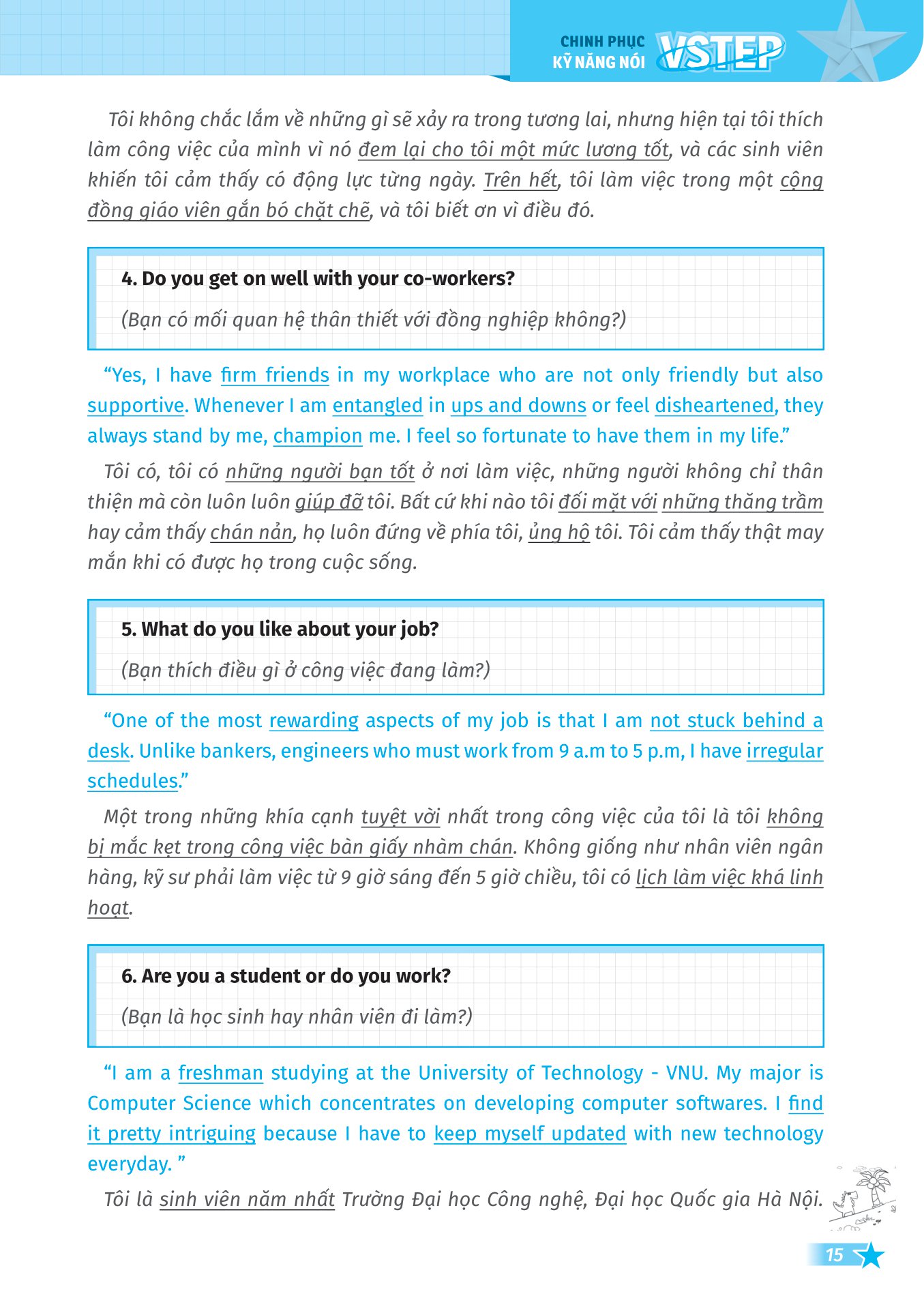 vstep - chinh phục kỹ năng nói bậc b1, b2+