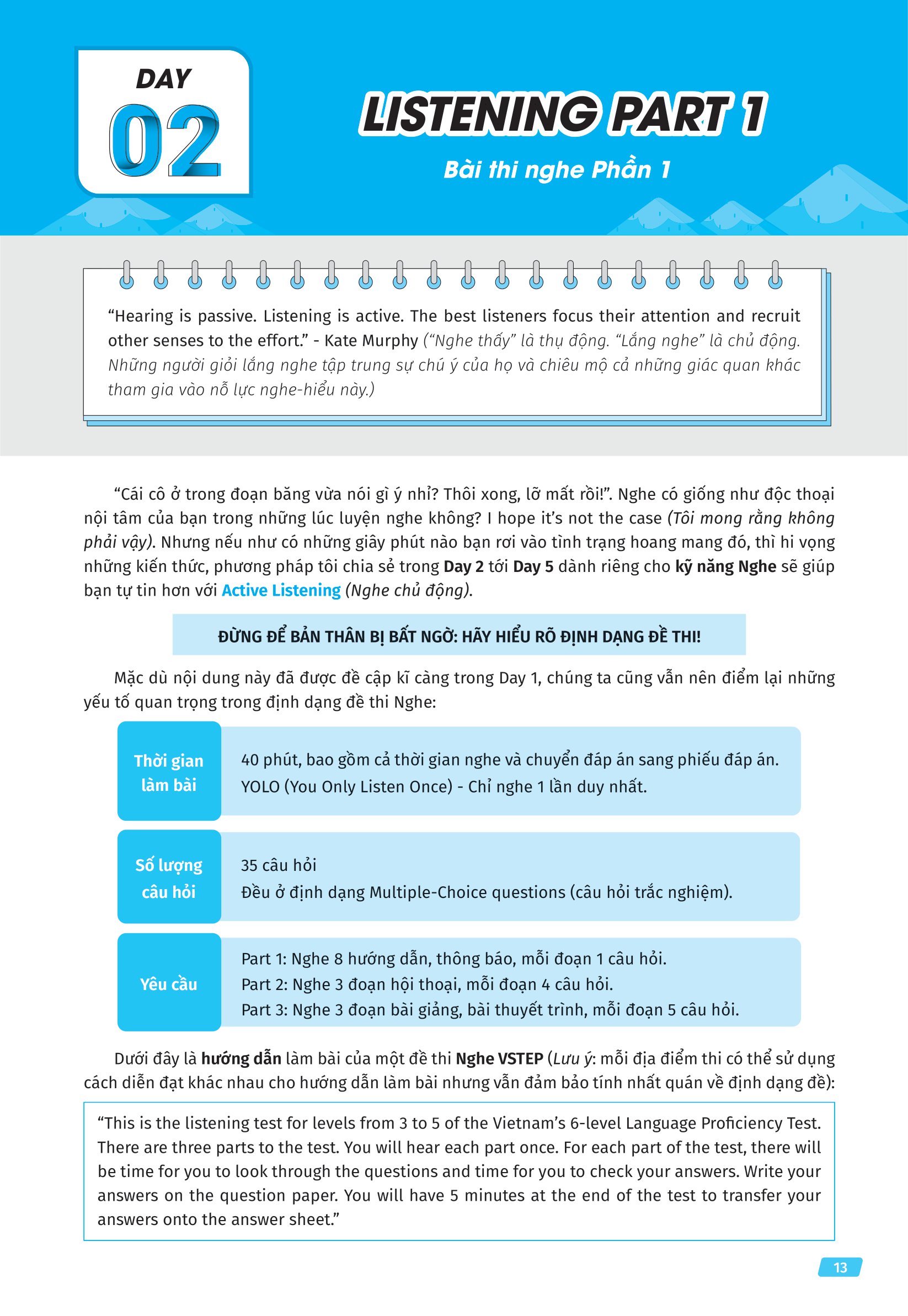 vstep - chinh phục kỳ thi vstep - tổng ôn 4 kỹ năng bậc năng lực từ b1 đến c1