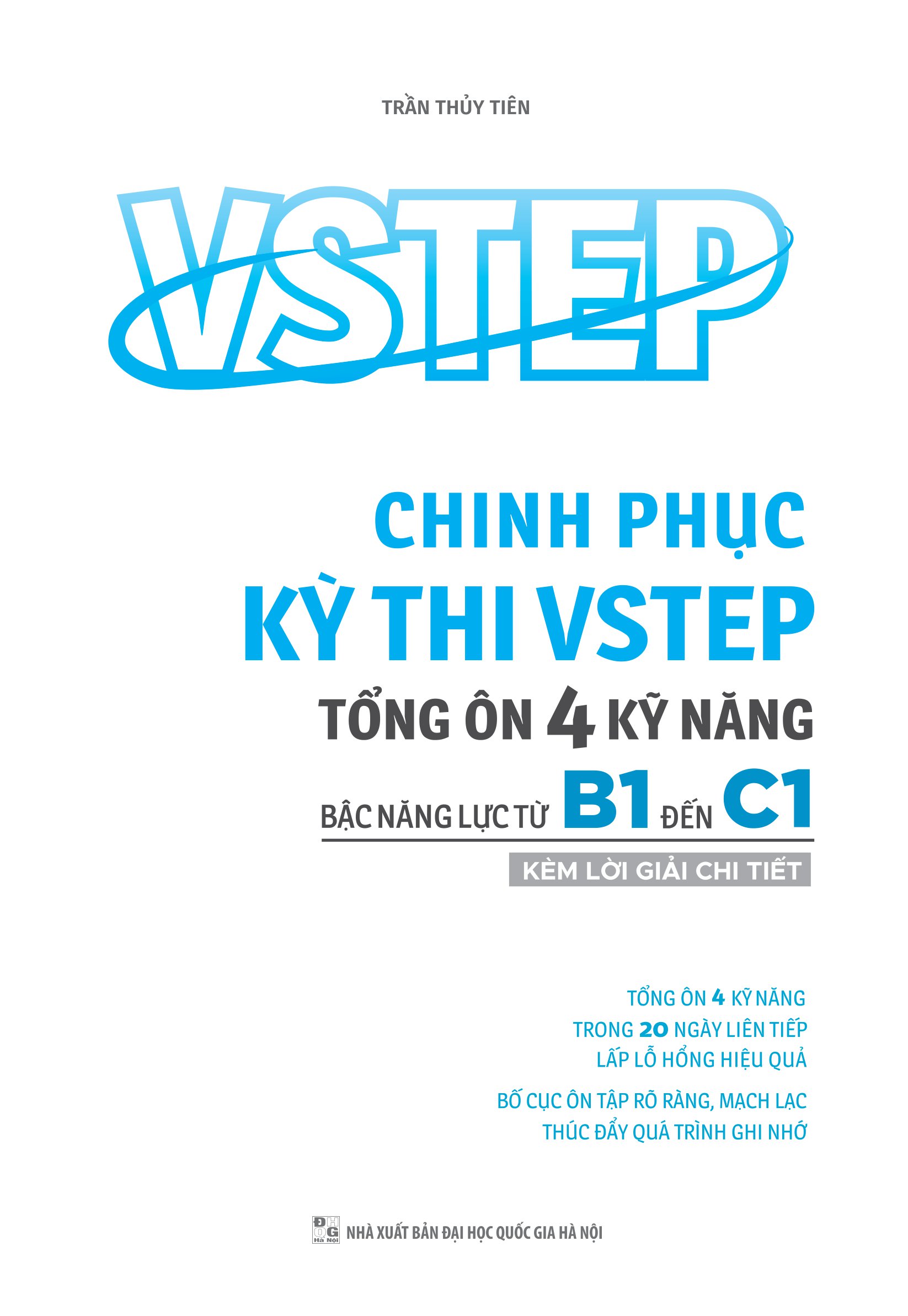 vstep - chinh phục kỳ thi vstep - tổng ôn 4 kỹ năng bậc năng lực từ b1 đến c1
