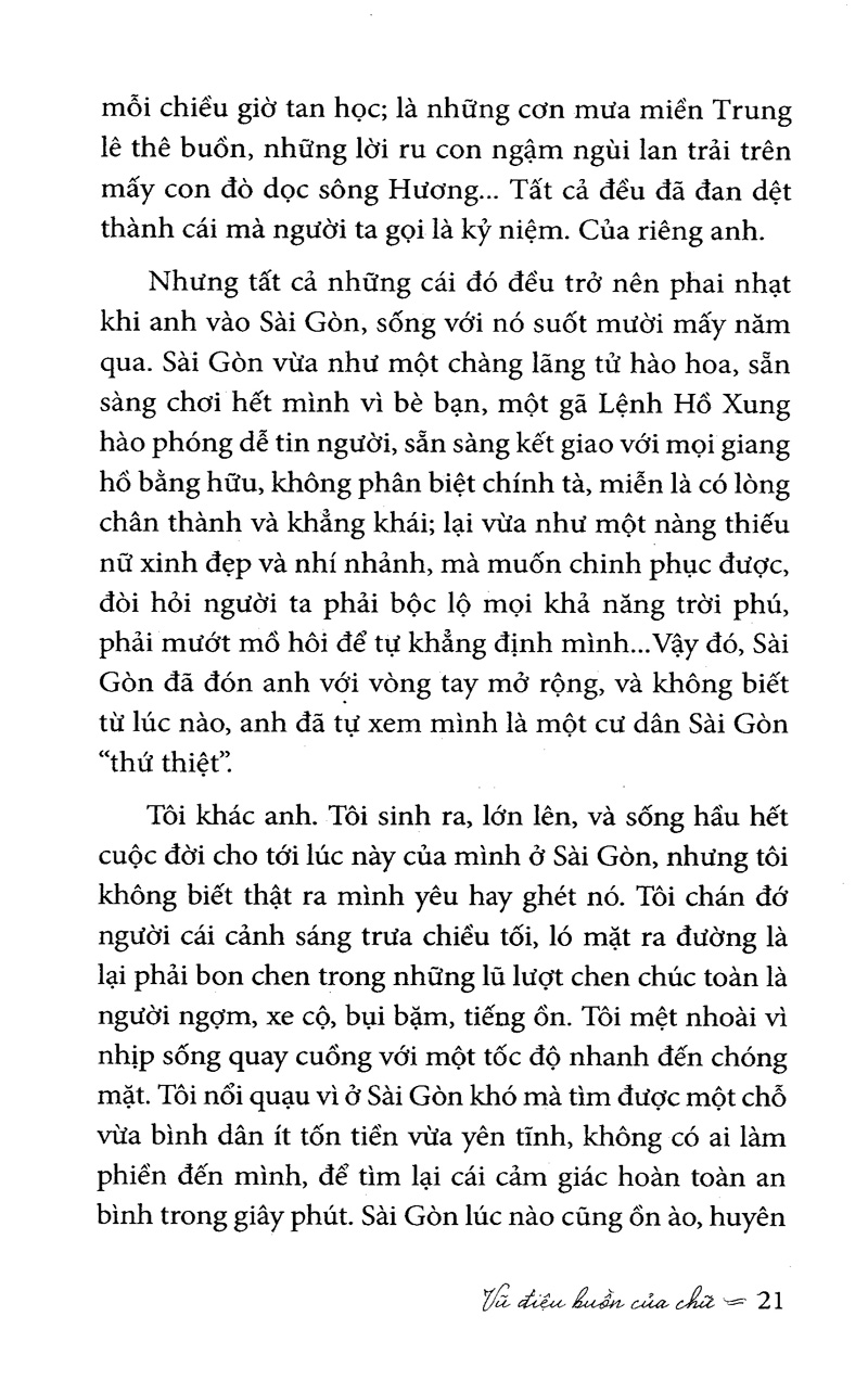 vũ điệu buồn của chữ