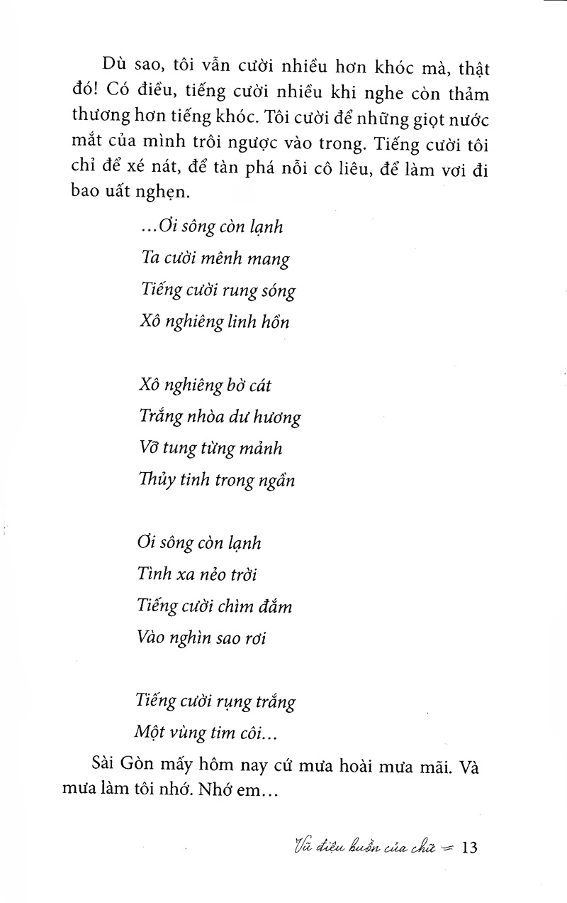 vũ điệu buồn của chữ