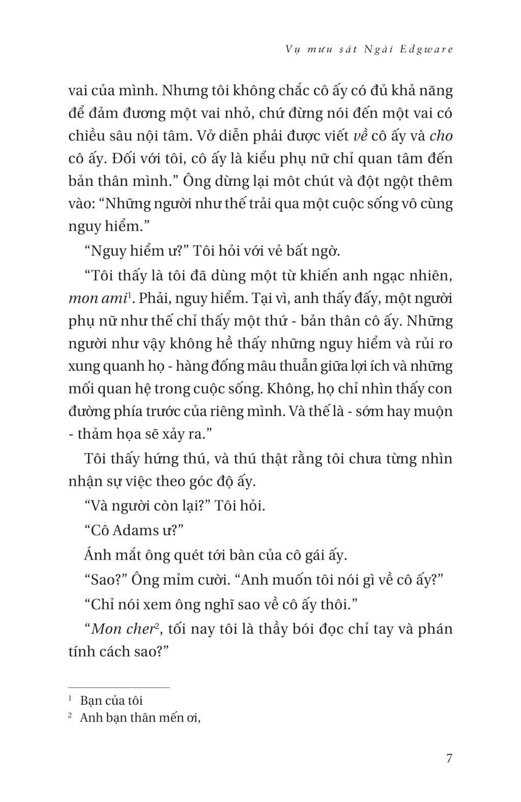 Vu Muu Sat Ngai Edgware - Lord Edgware Dies