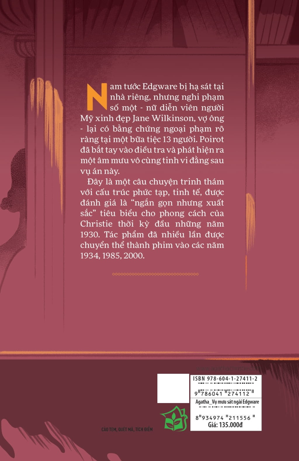 Vu Muu Sat Ngai Edgware - Lord Edgware Dies