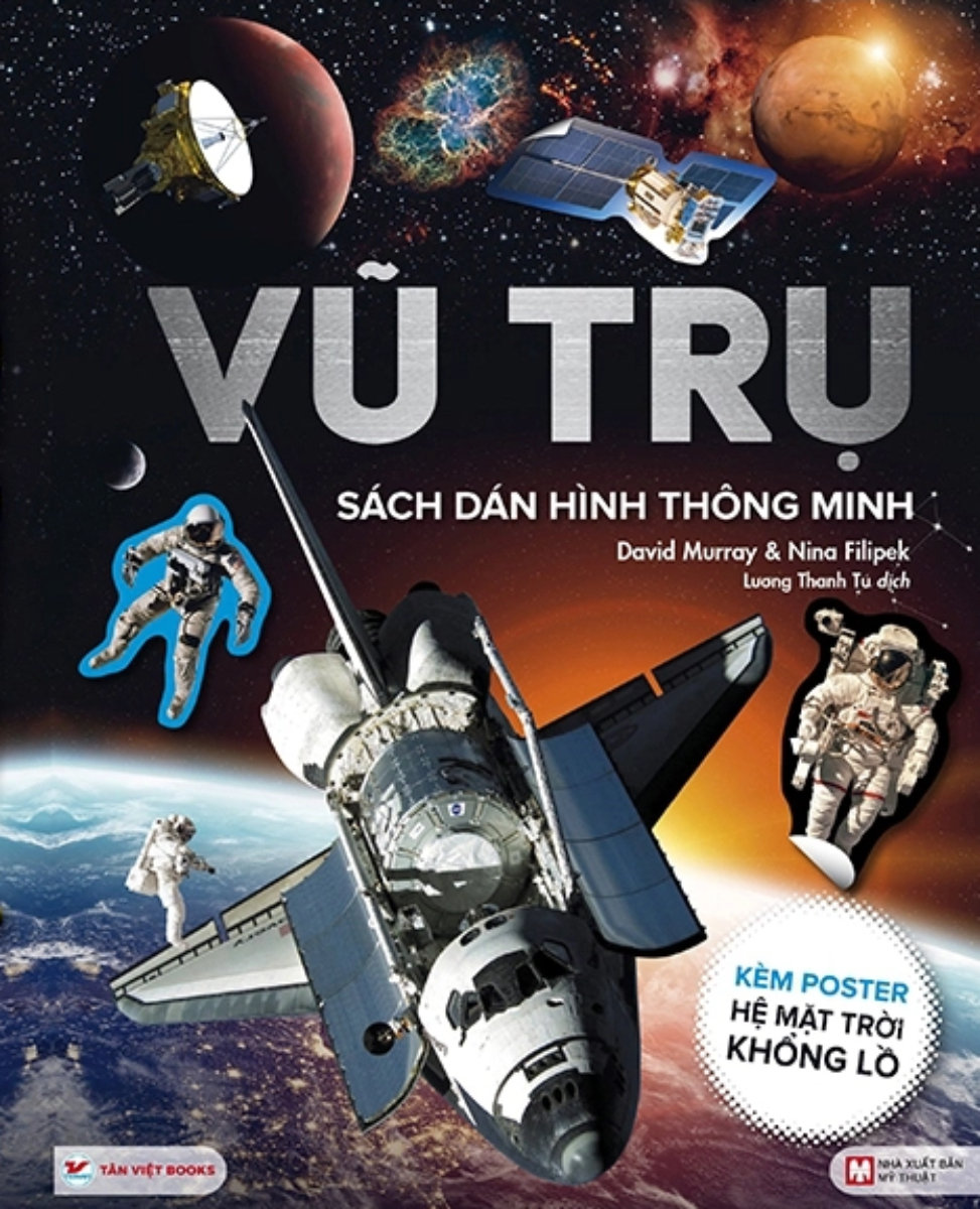 vũ trụ - sách dán hình thông minh