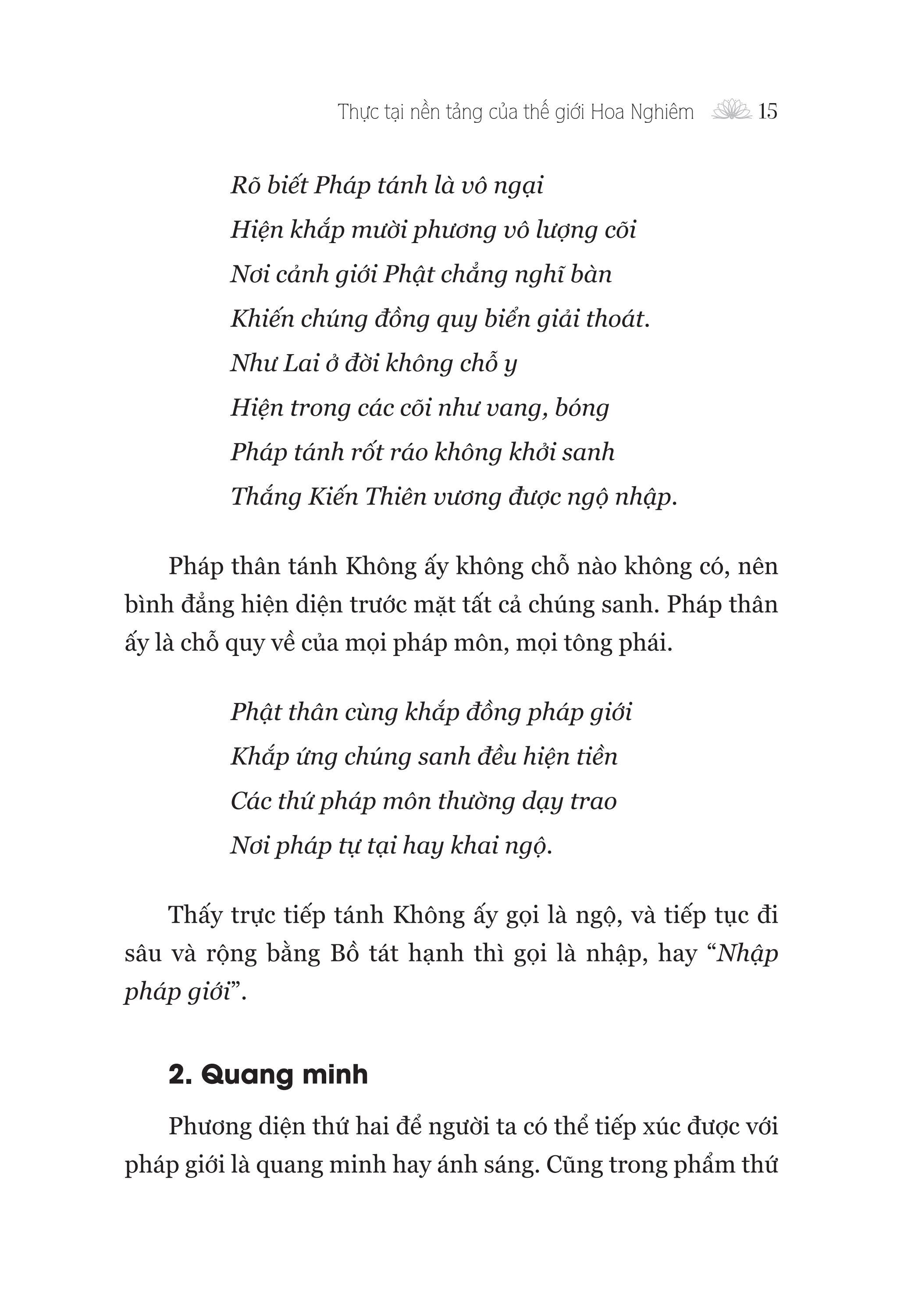 vũ trụ trong hạt bụi - đi vào kinh hoa nghiêm