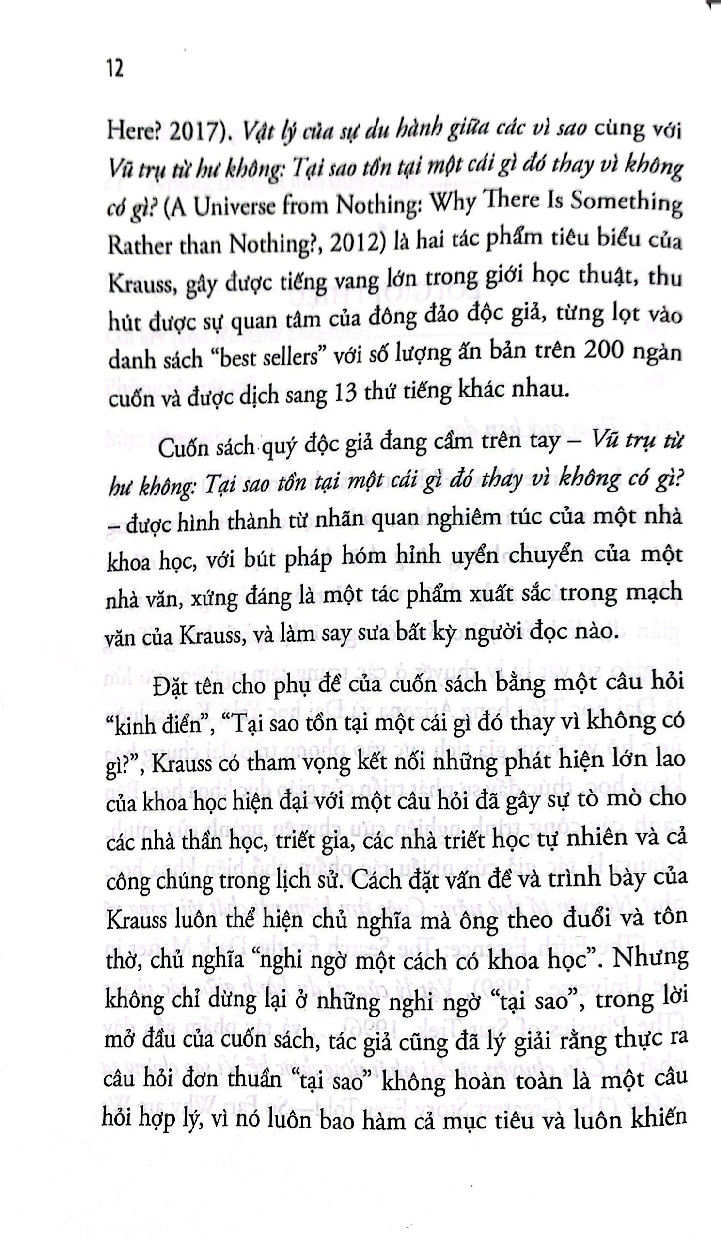 vũ trụ từ hư không