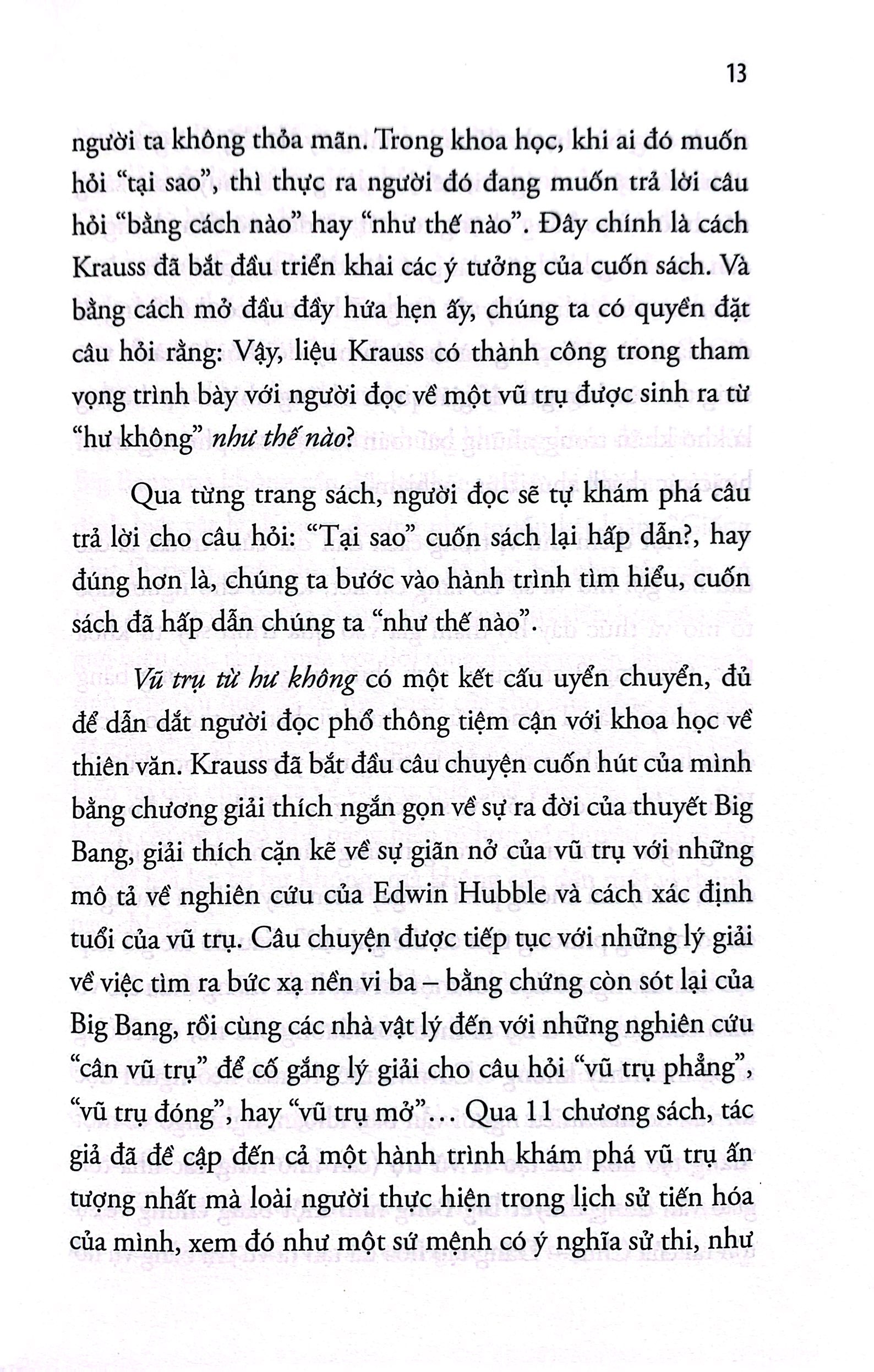 vũ trụ từ hư không