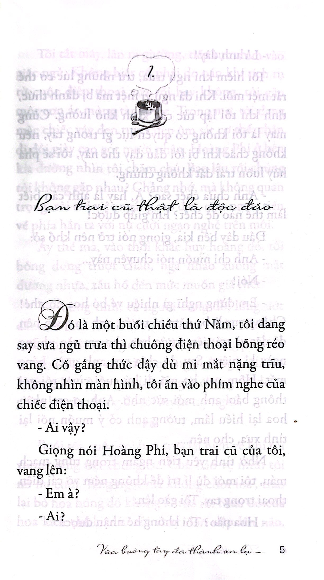 vừa buông tay đã thành xa lạ