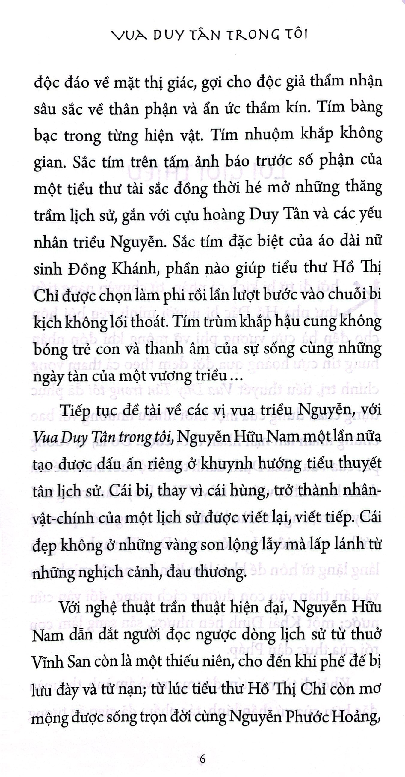 vua duy tân trong tôi