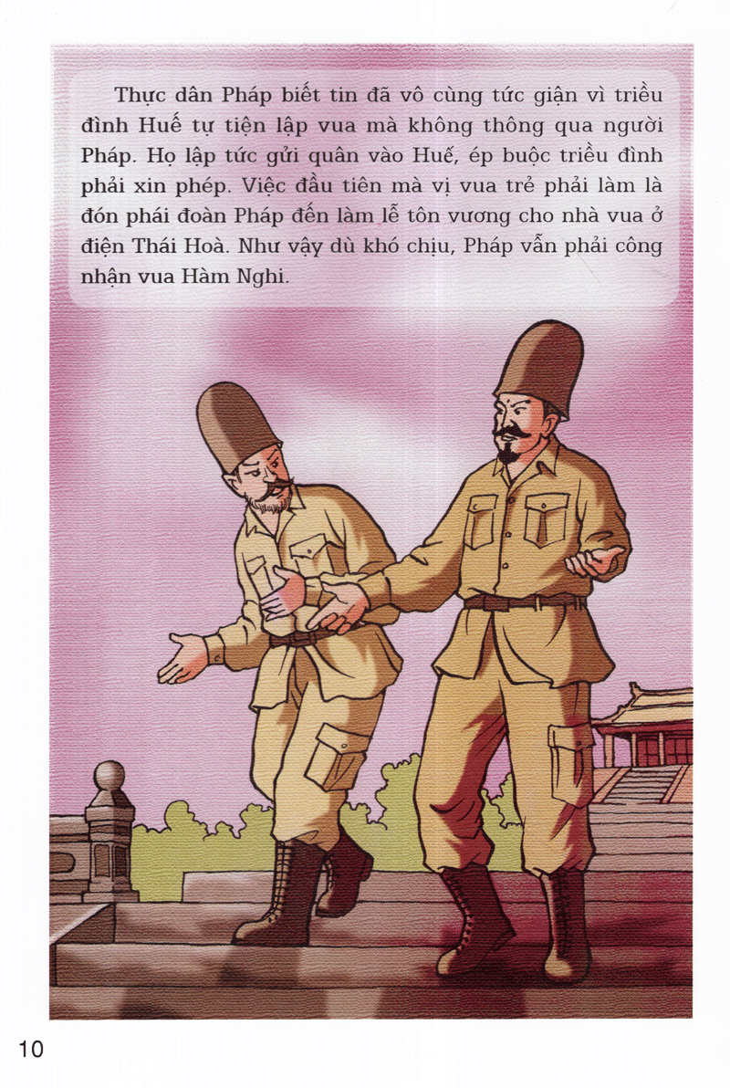 vua hàm nghi vị vua yêu nước trẻ tuổi triều nguyễn