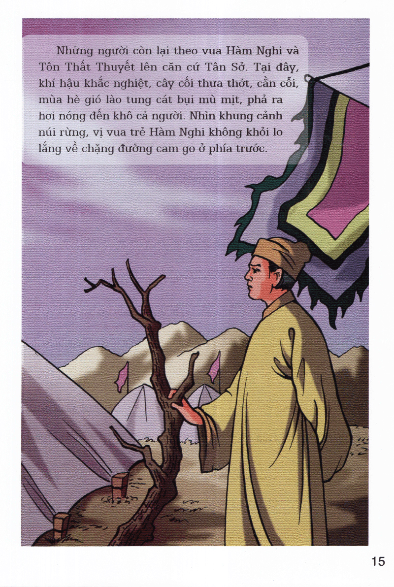 vua hàm nghi vị vua yêu nước trẻ tuổi triều nguyễn