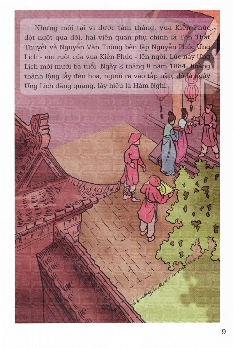 vua hàm nghi vị vua yêu nước trẻ tuổi triều nguyễn