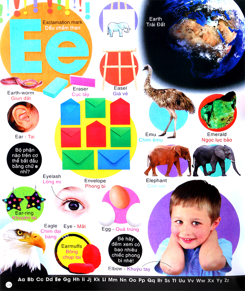 vừa học vừa chơi - bảng chữ cái tiếng anh