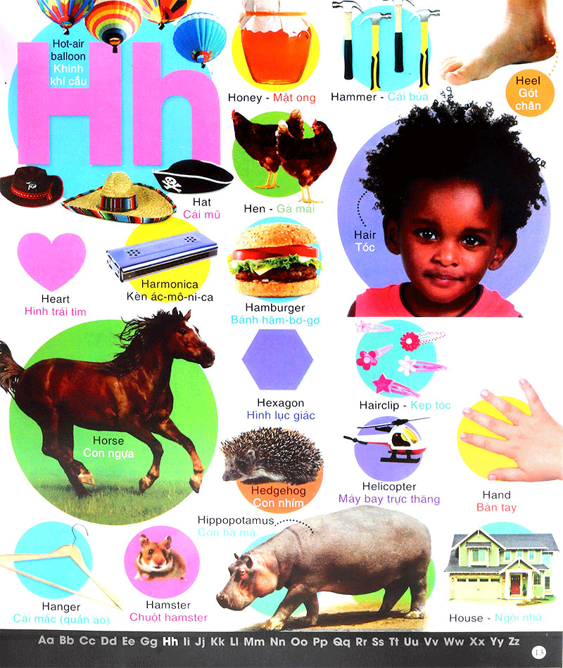 vừa học vừa chơi - bảng chữ cái tiếng anh
