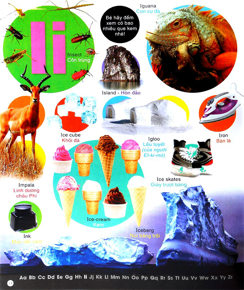 vừa học vừa chơi - bảng chữ cái tiếng anh