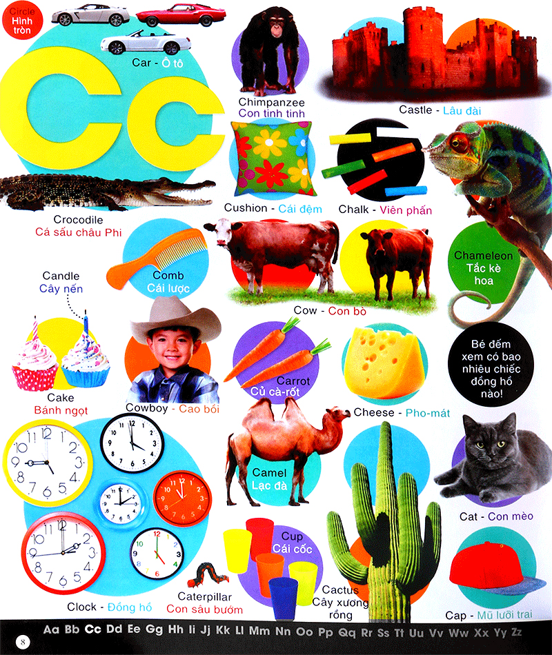 vừa học vừa chơi - bảng chữ cái tiếng anh
