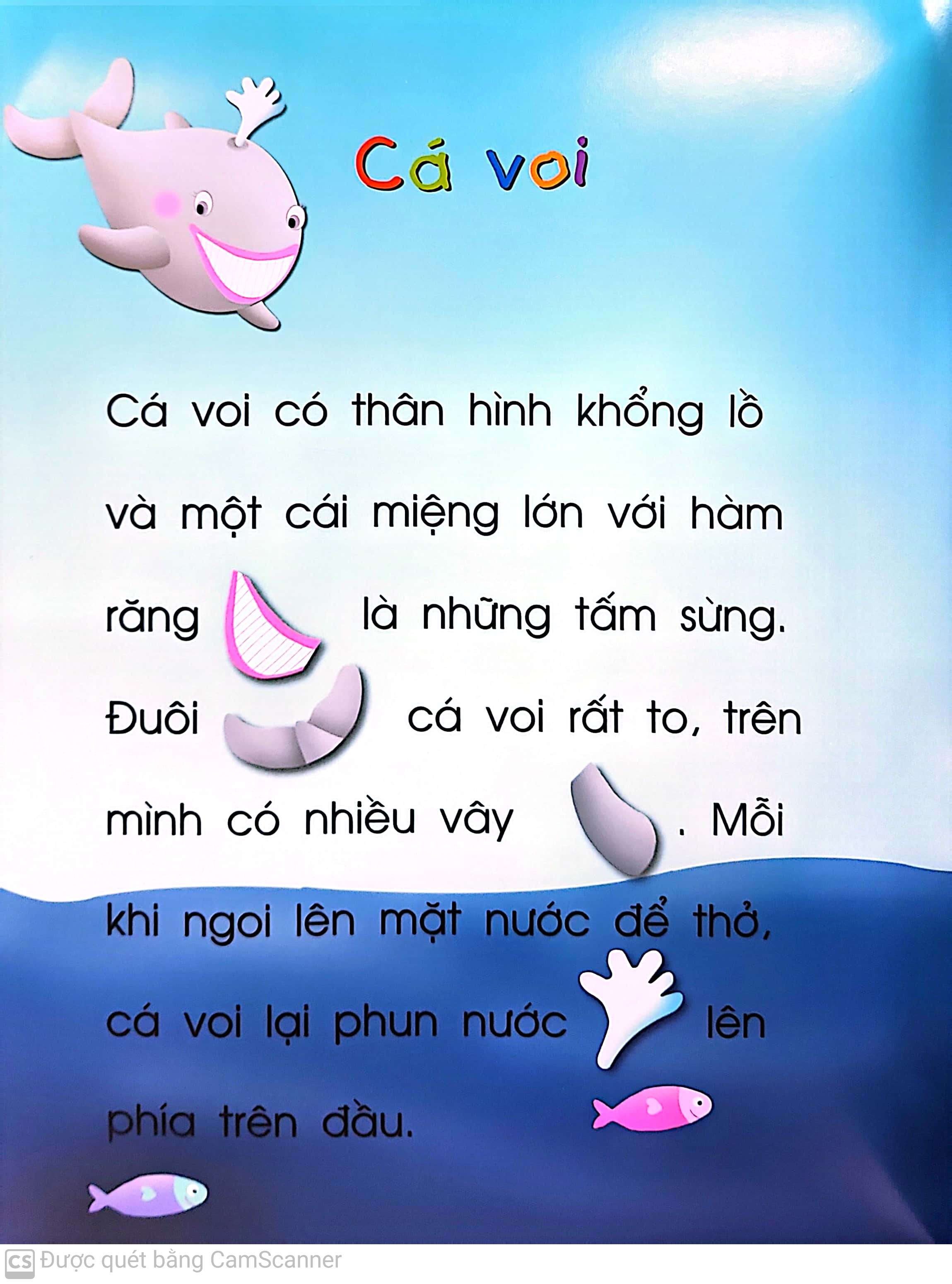 vừa học vừa chơi - động vật dưới biển (tái bản 2020)