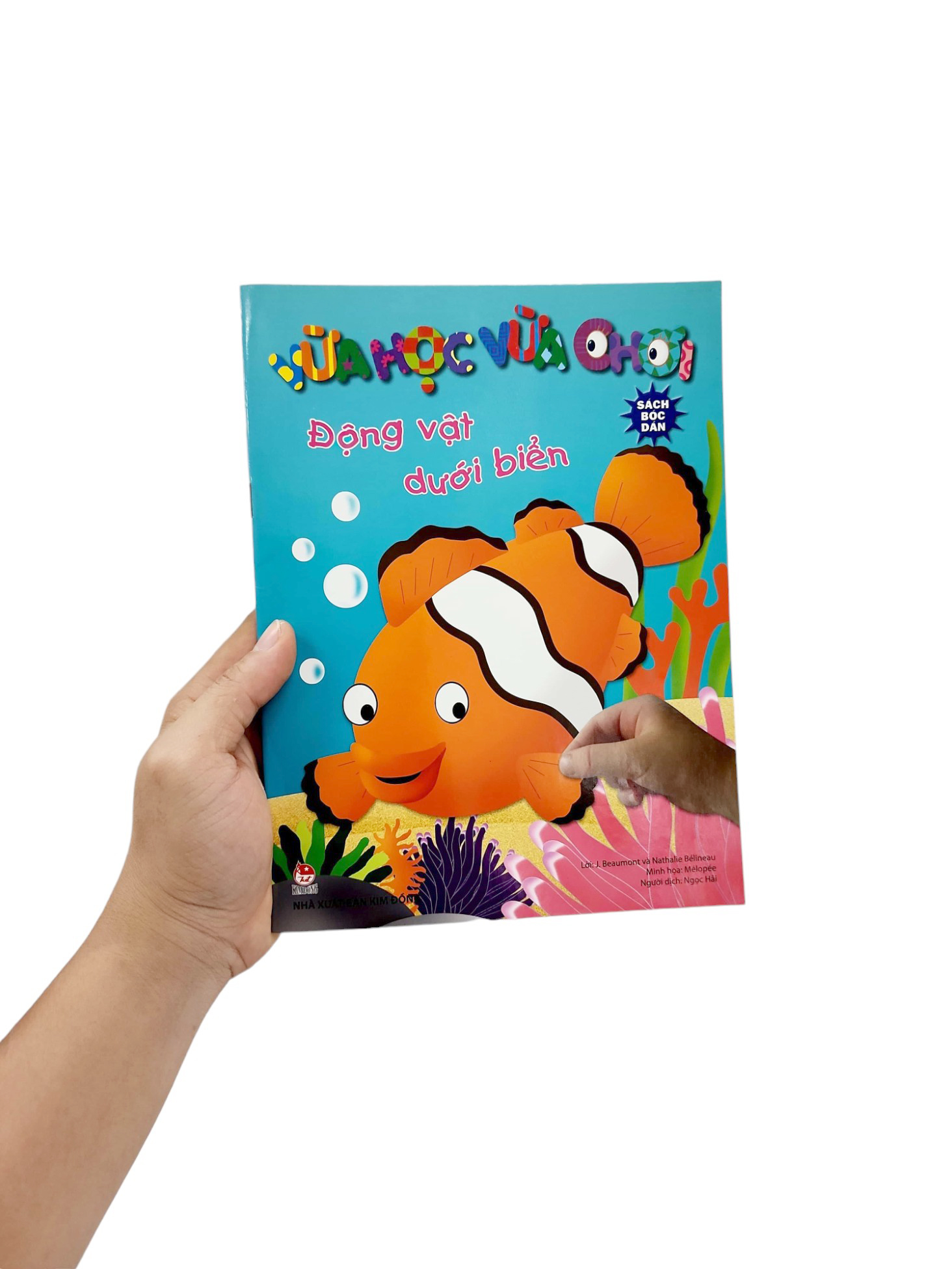 vừa học vừa chơi - động vật dưới biển (tái bản 2020)