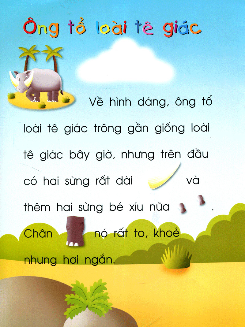 vừa học vừa chơi - động vật thời tiền sử (tái bản 2020)