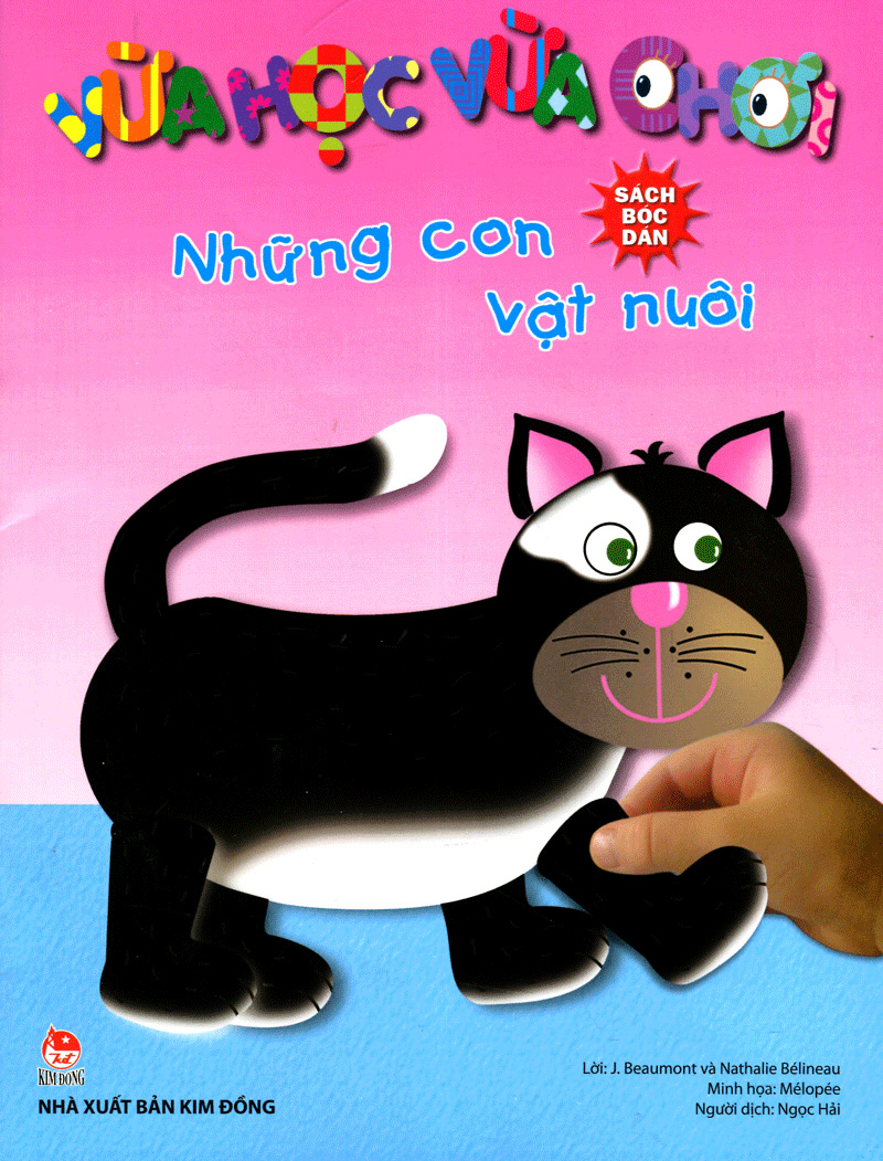 vừa học vừa chơi - những con vật nuôi (tái bản 2020)