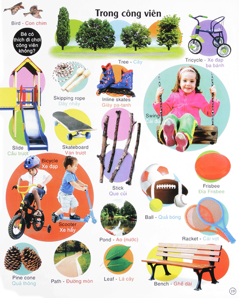 vừa học vừa chơi - từ vựng tiếng anh