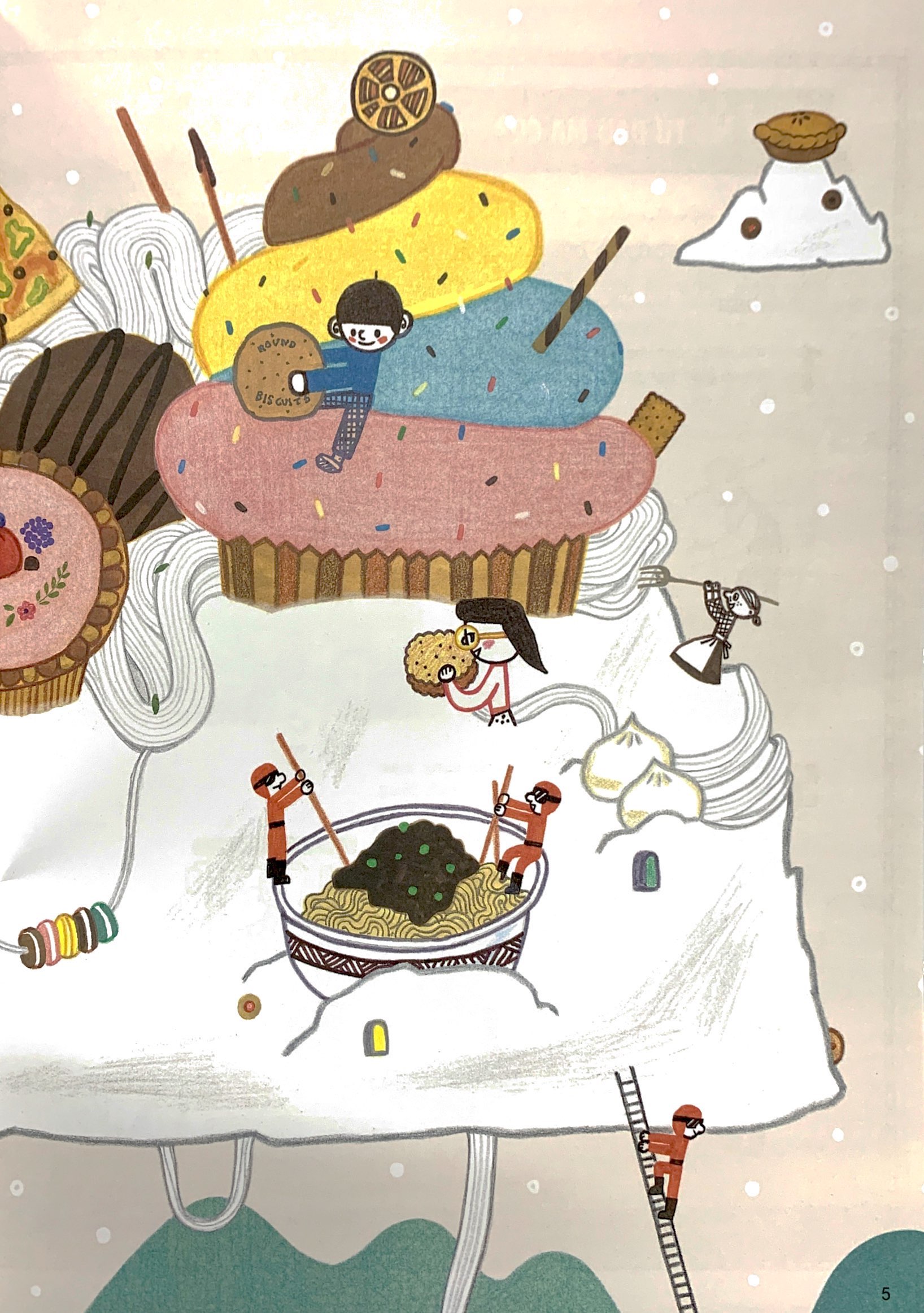 vừa mềm vừa dẻo - bé ơi, đừng ăn nhiều bột mì!