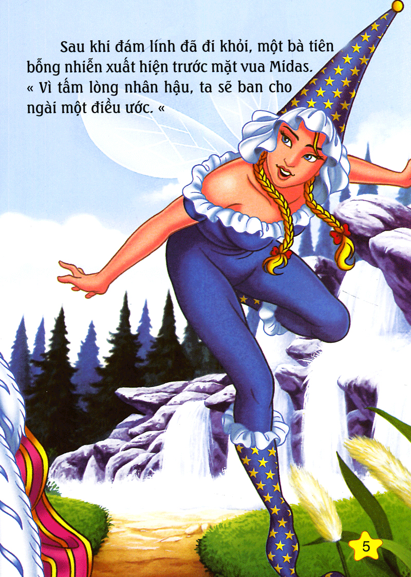 vua midas và bàn tay vàng