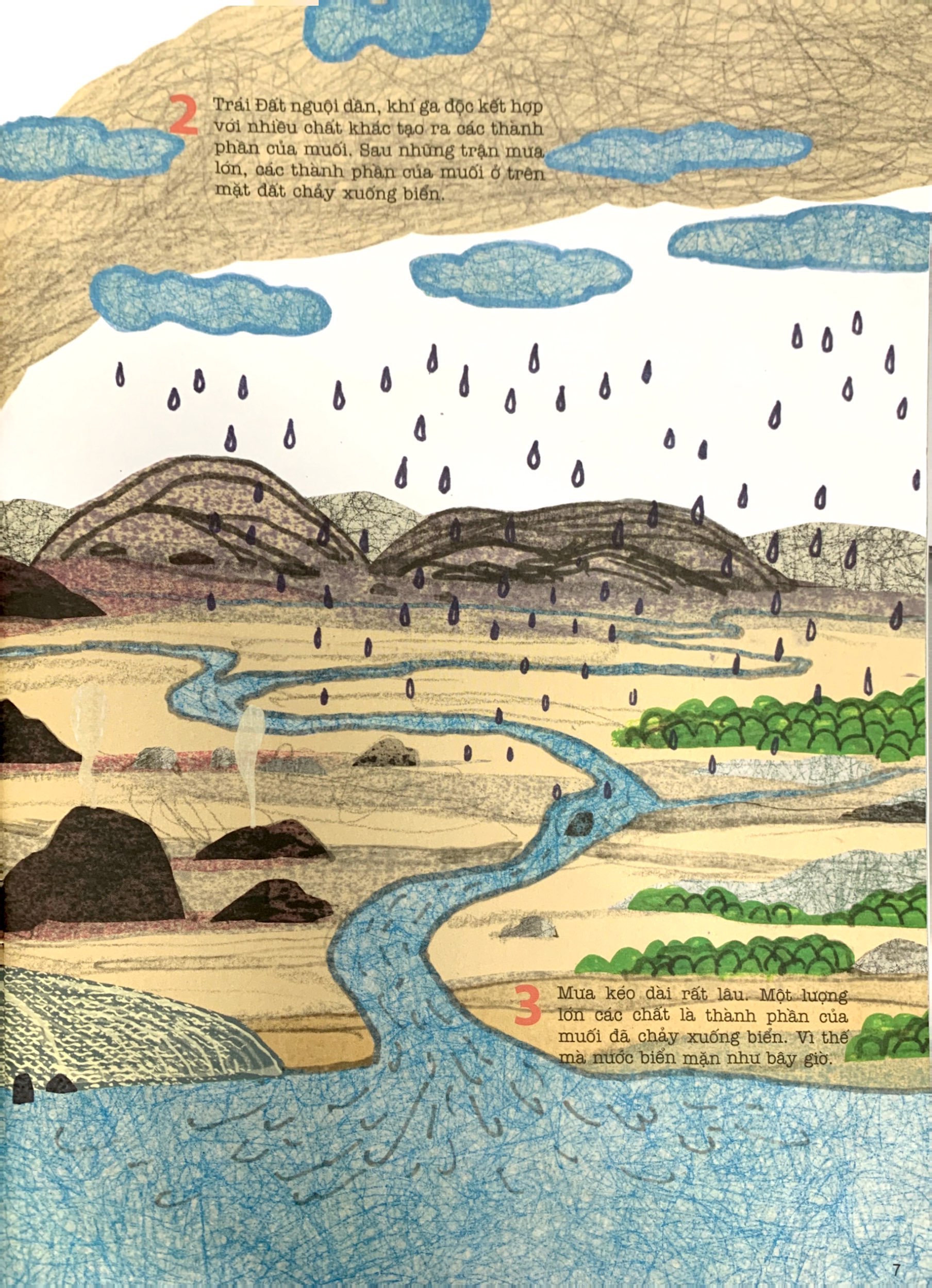 vừa thô ráp vừa lấp lánh - bé ơi, đừng ăn nhiều muối!