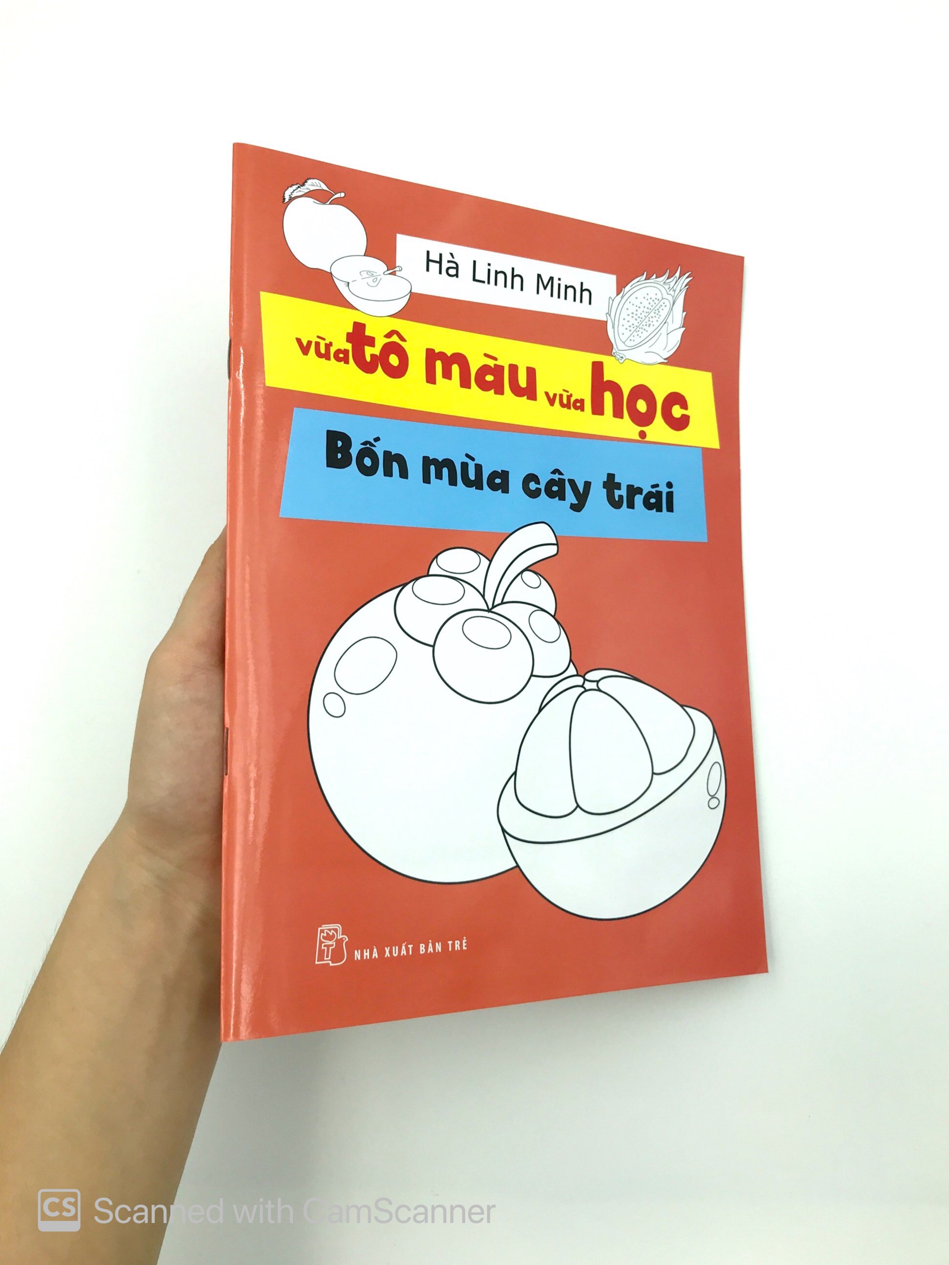 Vừa Tô Màu Vừa Học - Bốn Mùa Cây Trái
