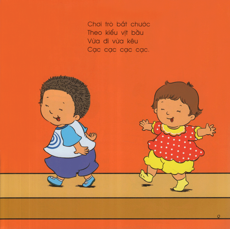 vui chơi cùng bé - những động tác mạnh mẽ